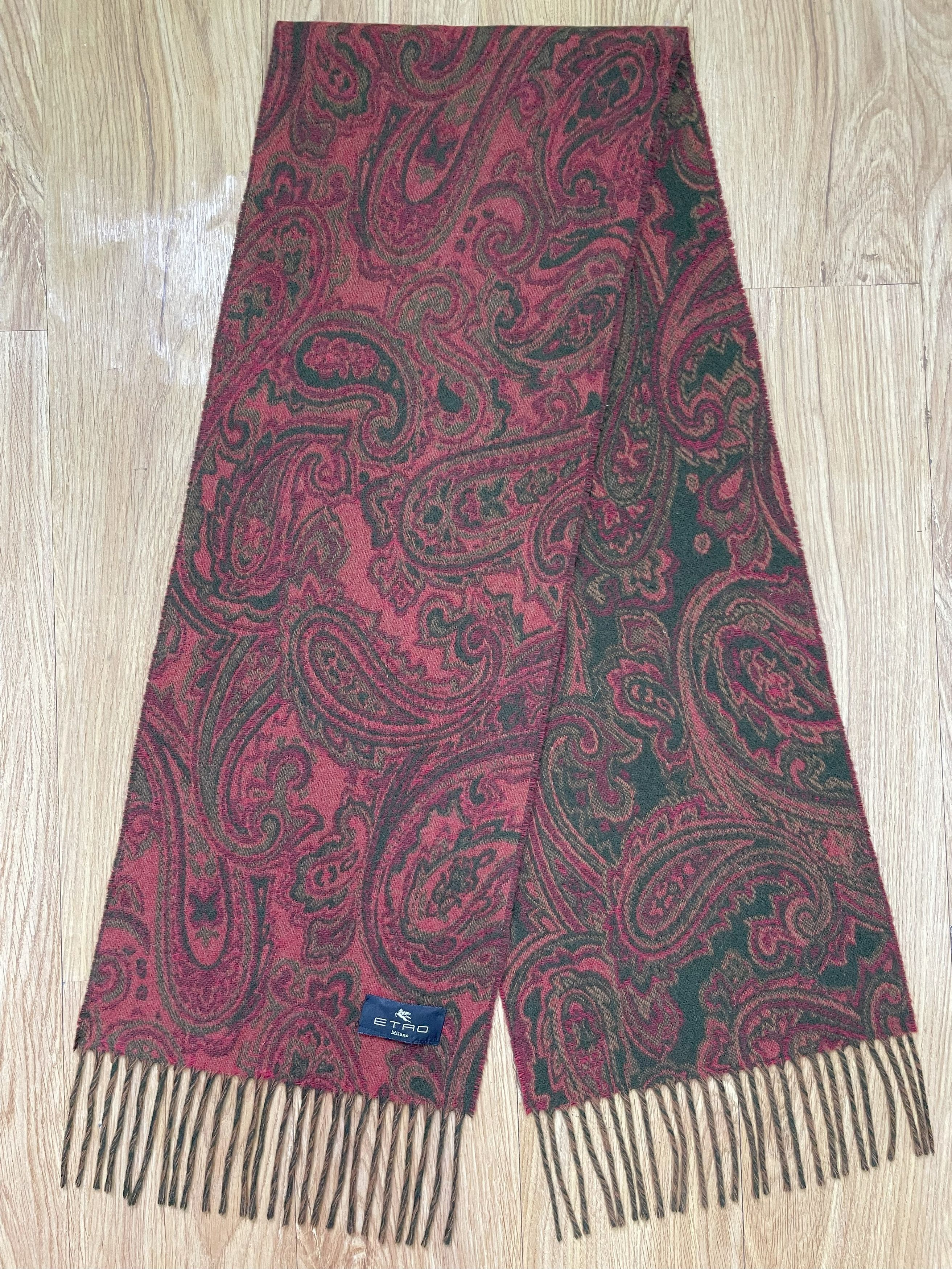 Etro × Vintage Etro Scarf / Muffler - 6206 Size ONE SIZE - 5 Thumbnail