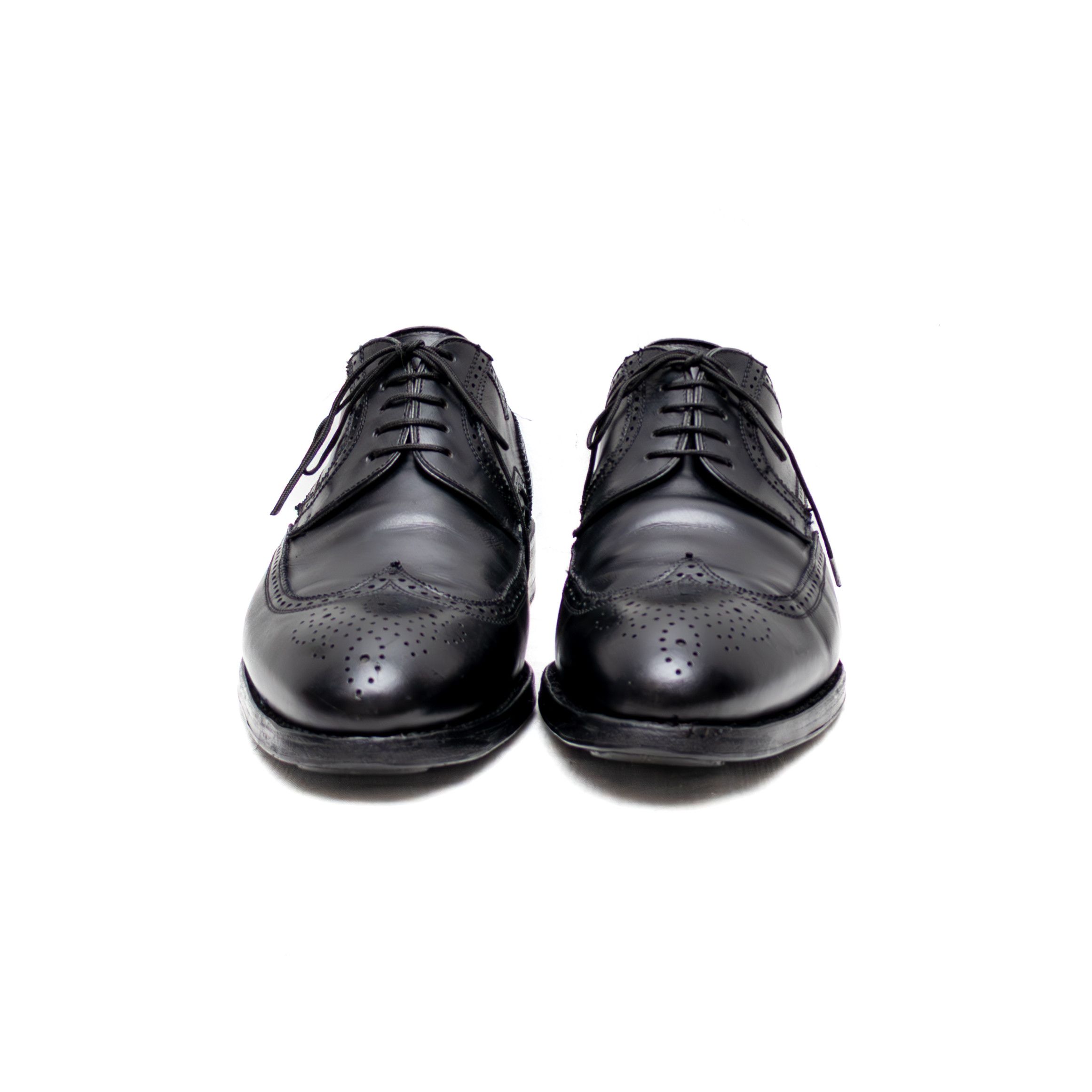 Berwick 1707 Men’s Berwick 1707 Black Leather Brogue Oxford Shoes sz 11 Size US 11 / EU 44 - 4 Thumbnail