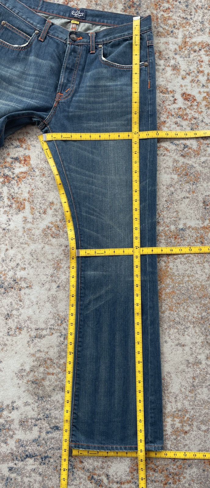 Paul Smith Red Ear AVANTGARDE EARL FLARE JEANS Size US 32 / EU 48 - 15 Thumbnail