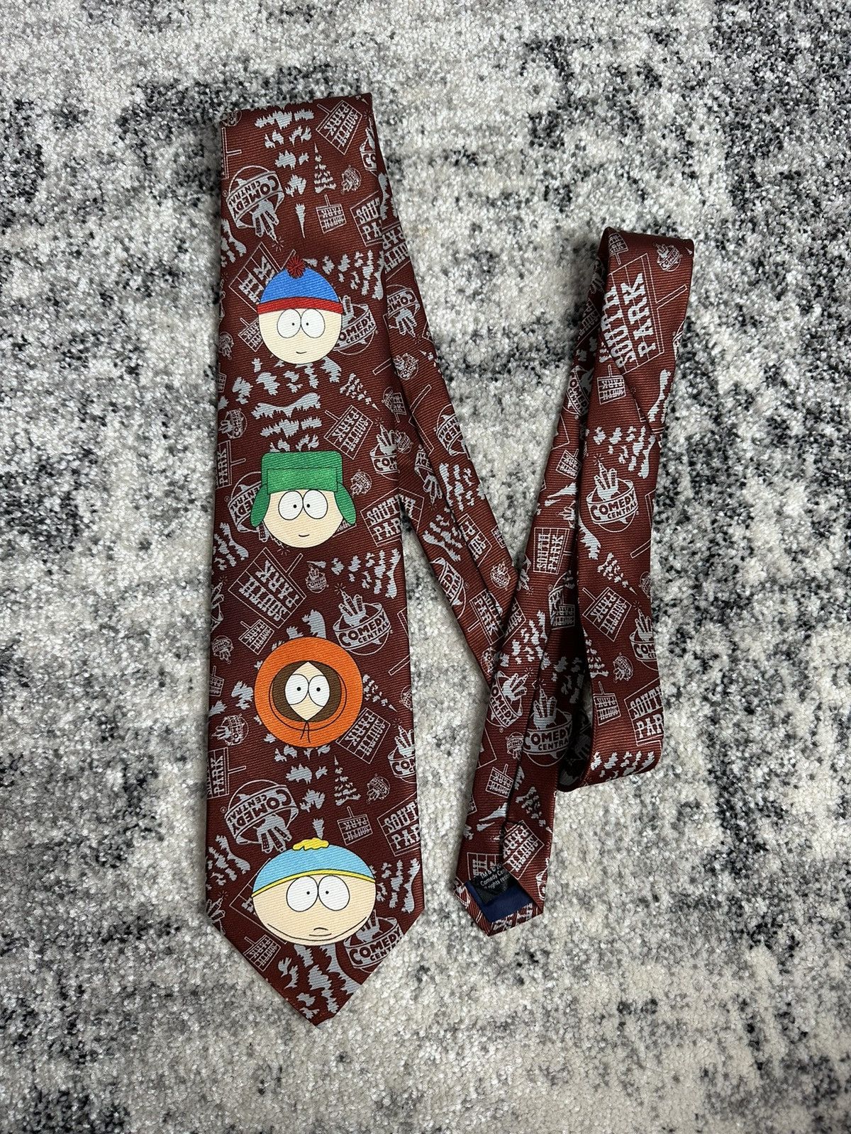 Cartoon Network × Vintage Vintage 2000 Tie South Park Comedy Central Movie Size ONE SIZE - 1 Thumbnail