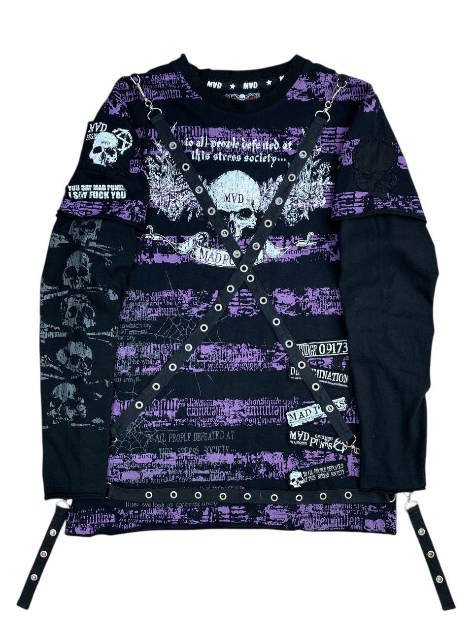 Seditionaries 2000's Mad Punk Bondage Longsleeves Size US L / EU 52-54 / 3 - 6 Thumbnail