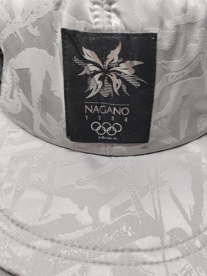 USA Olympics Vintage Nagano 1998 Olympic Earflap Cap Hat Size ONE SIZE - 2 Thumbnail