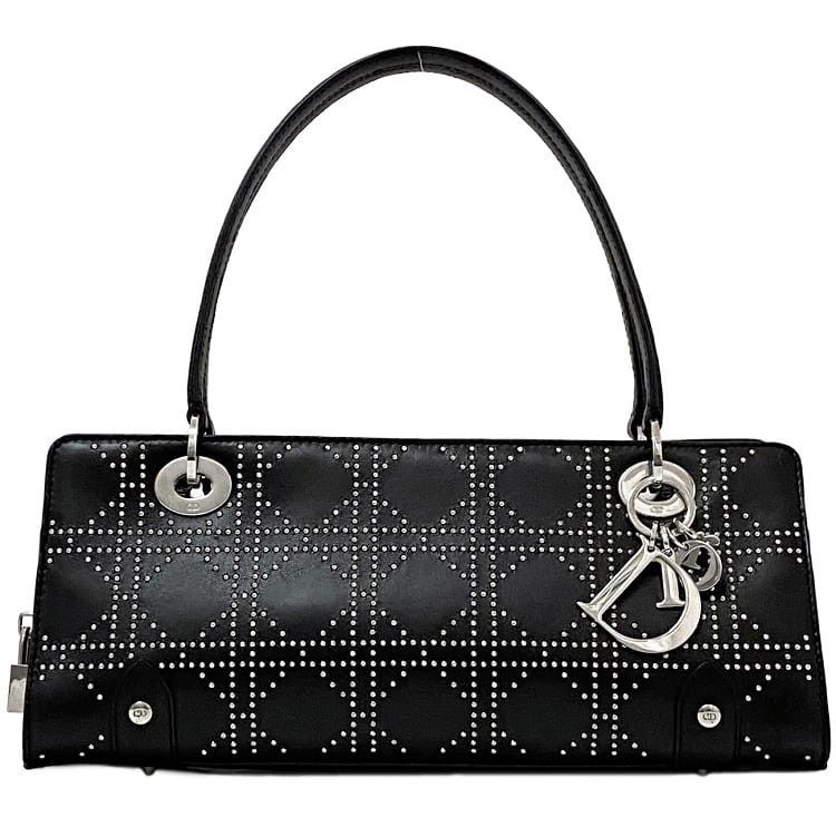 Dior DIOR Handbag Black Leather Size ONE SIZE - 1 Thumbnail