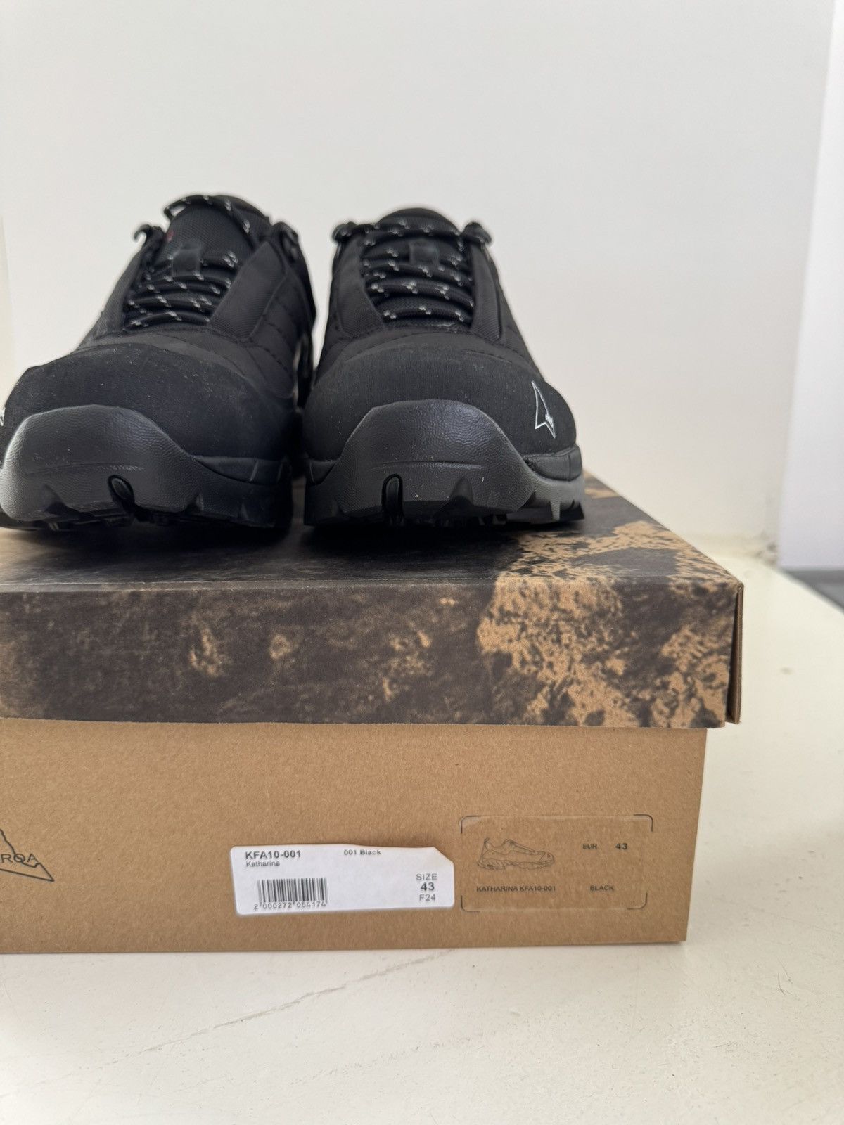 ROA ROA Black Katharina Low-top Shoes Size US 10 / EU 43 - 6 Thumbnail