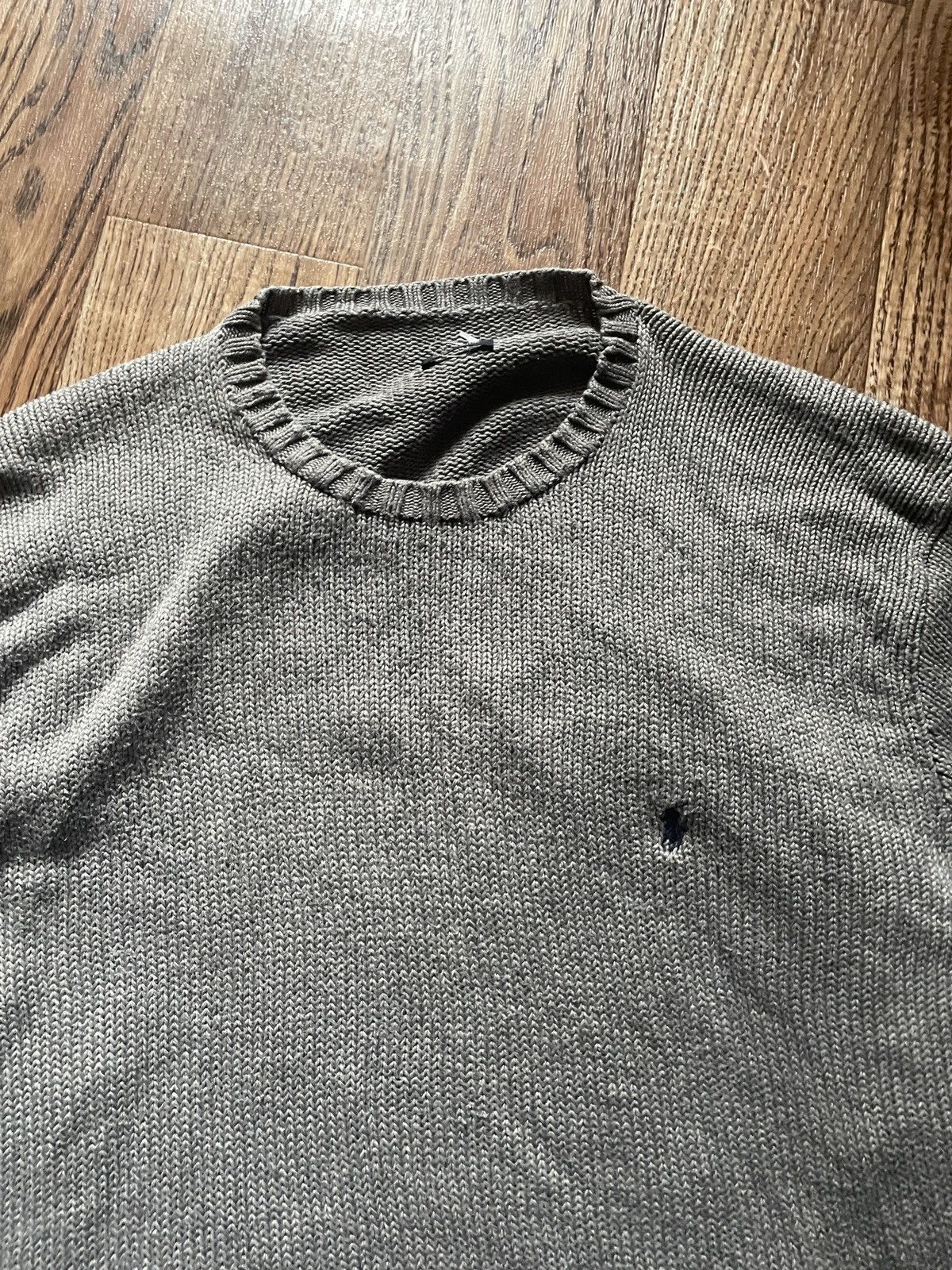 Polo Ralph Lauren 🎠Men’s Vintage 90s Knit Sweater Polo Ralph Lauren Pony Tee🎠 Size US XL / EU 56 / 4 - 3 Thumbnail