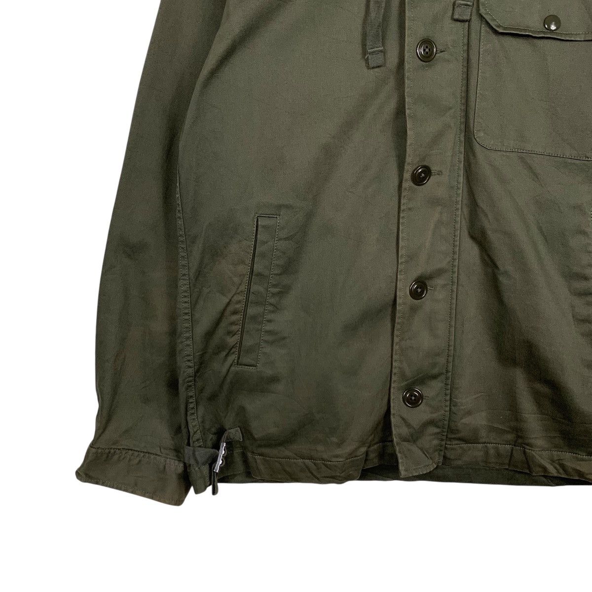 Beams Japan BEAMS Olive Green Button Zipper Hooded Jacket #1622-C72 Size US L / EU 52-54 / 3 - 5 Thumbnail