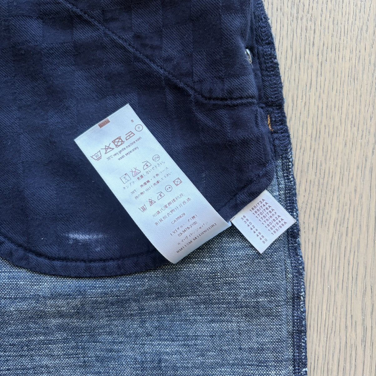 Louis Vuitton Louis Vuitton Y2K Men’s Blue Denim Jeans Size US 34 / EU 50 - 12 Thumbnail