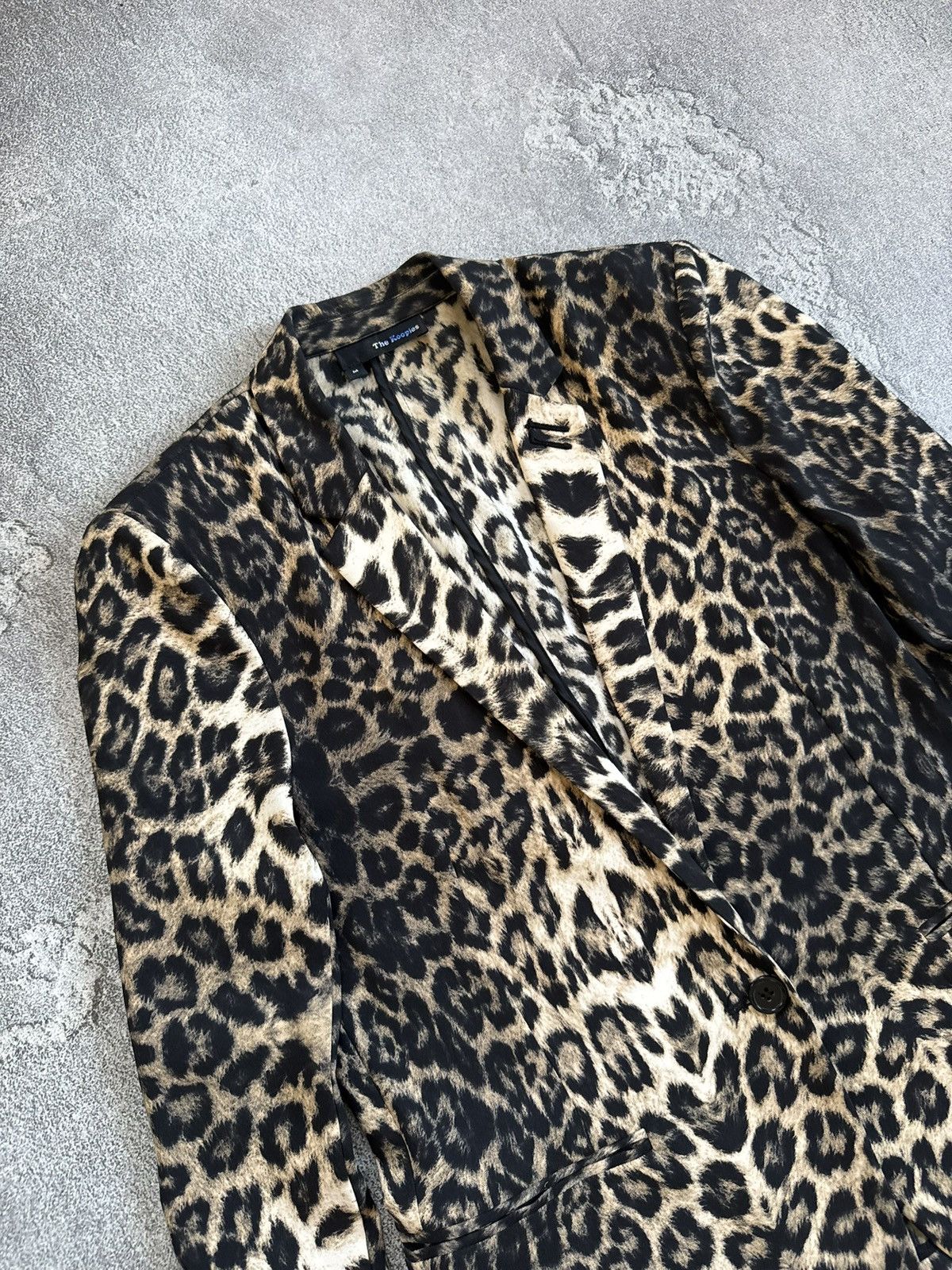 The Kooples The Kooples M/size leopard 🐆 printed blazer jacket luxury Size M / US 6-8 / IT 42-44 - 2 Thumbnail