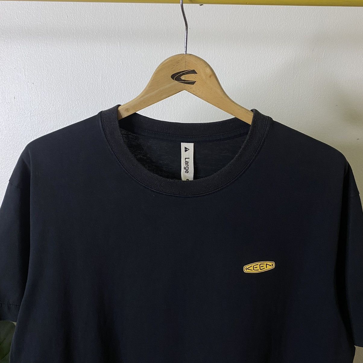 KEEN Keen Backhit Big Logo Black Large Cotton Tee Size US L / EU 52-54 / 3 - 8 Thumbnail
