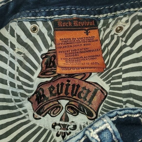 Rock Revival Rock Revival Eilis Easy Boot Stretch Sz. 28 Blue Jeans Size 28" / US 6 / IT 42 - 6 Thumbnail