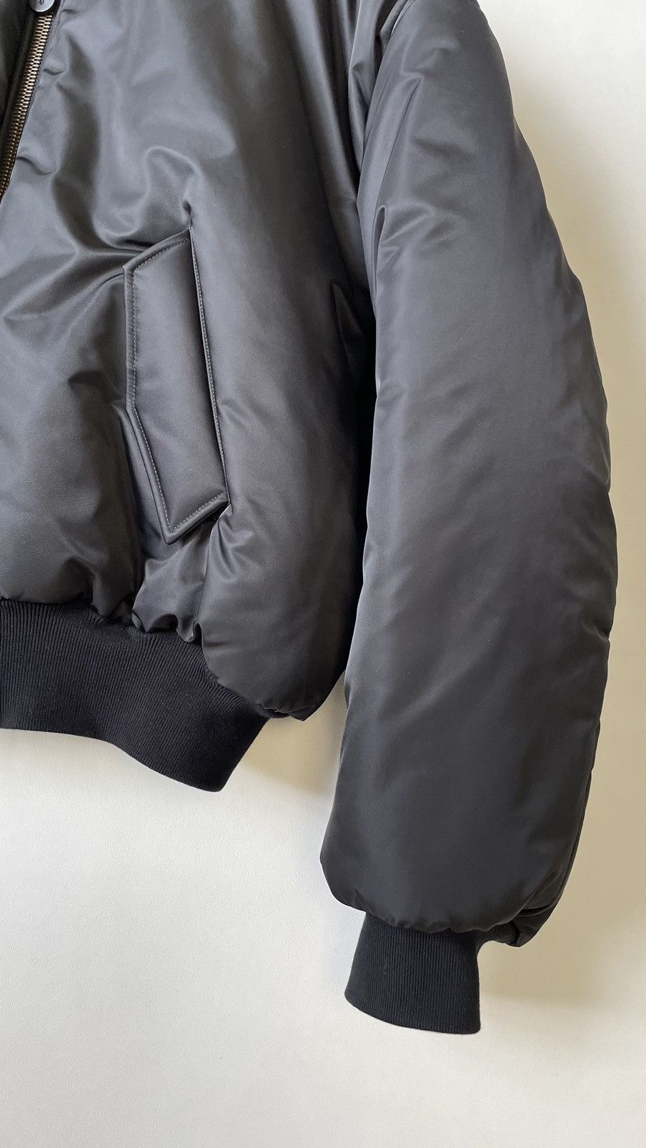 Balenciaga ‘Mud Show’ Black Nylon Padded Bomber Jacket Size US S / EU 44-46 / 1 - 11 Thumbnail