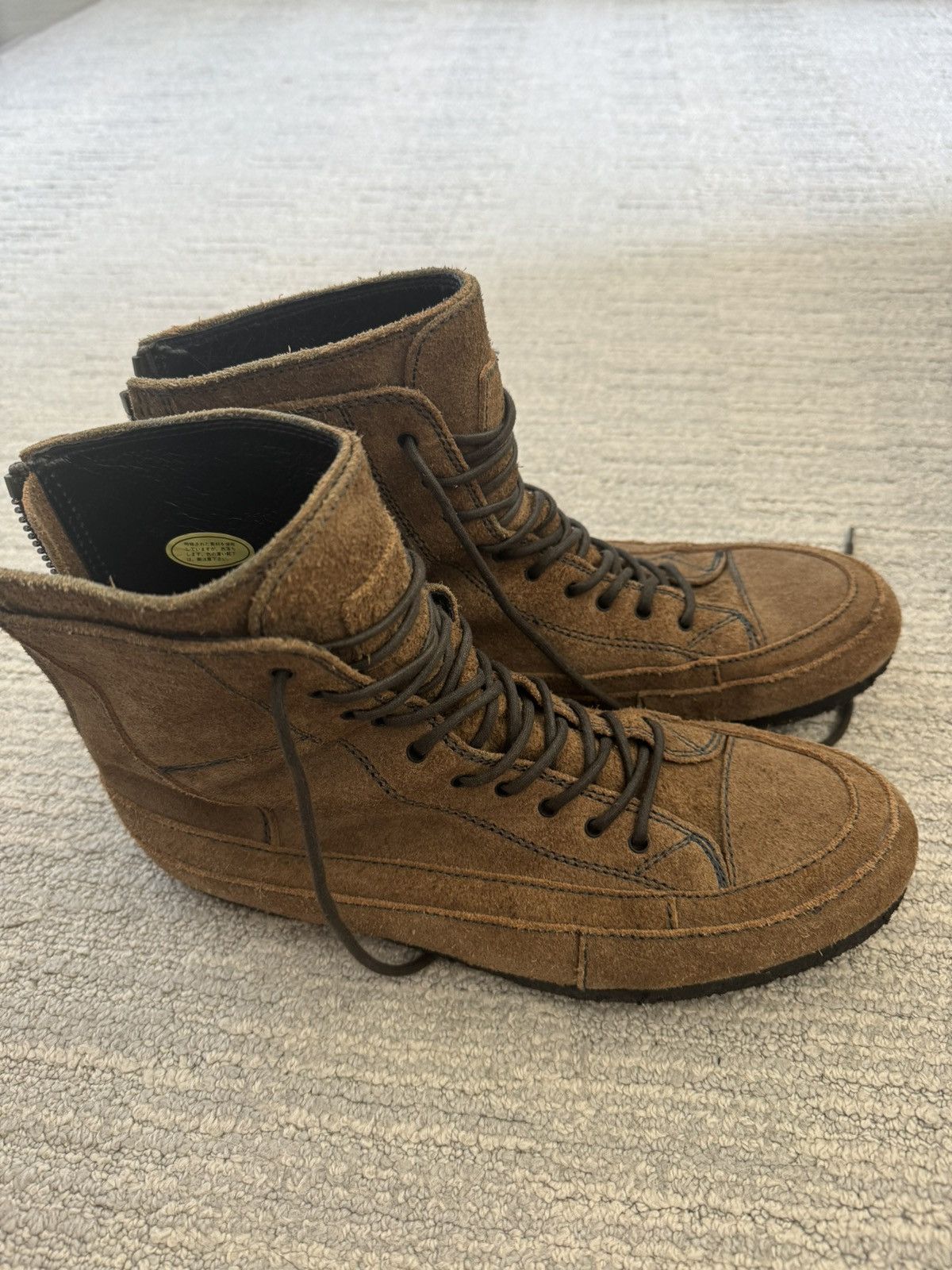 Julius Julius leather backzip lace up boots Size US 9 / EU 42 - 3 Thumbnail