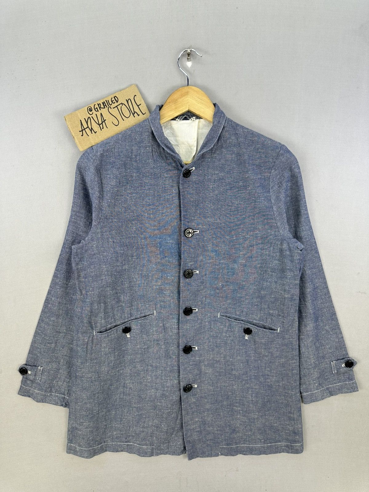 Beams Plus Vintage Y2K Beams Heart Coat Jacket Size US S / EU 44-46 / 1 - 1 Thumbnail