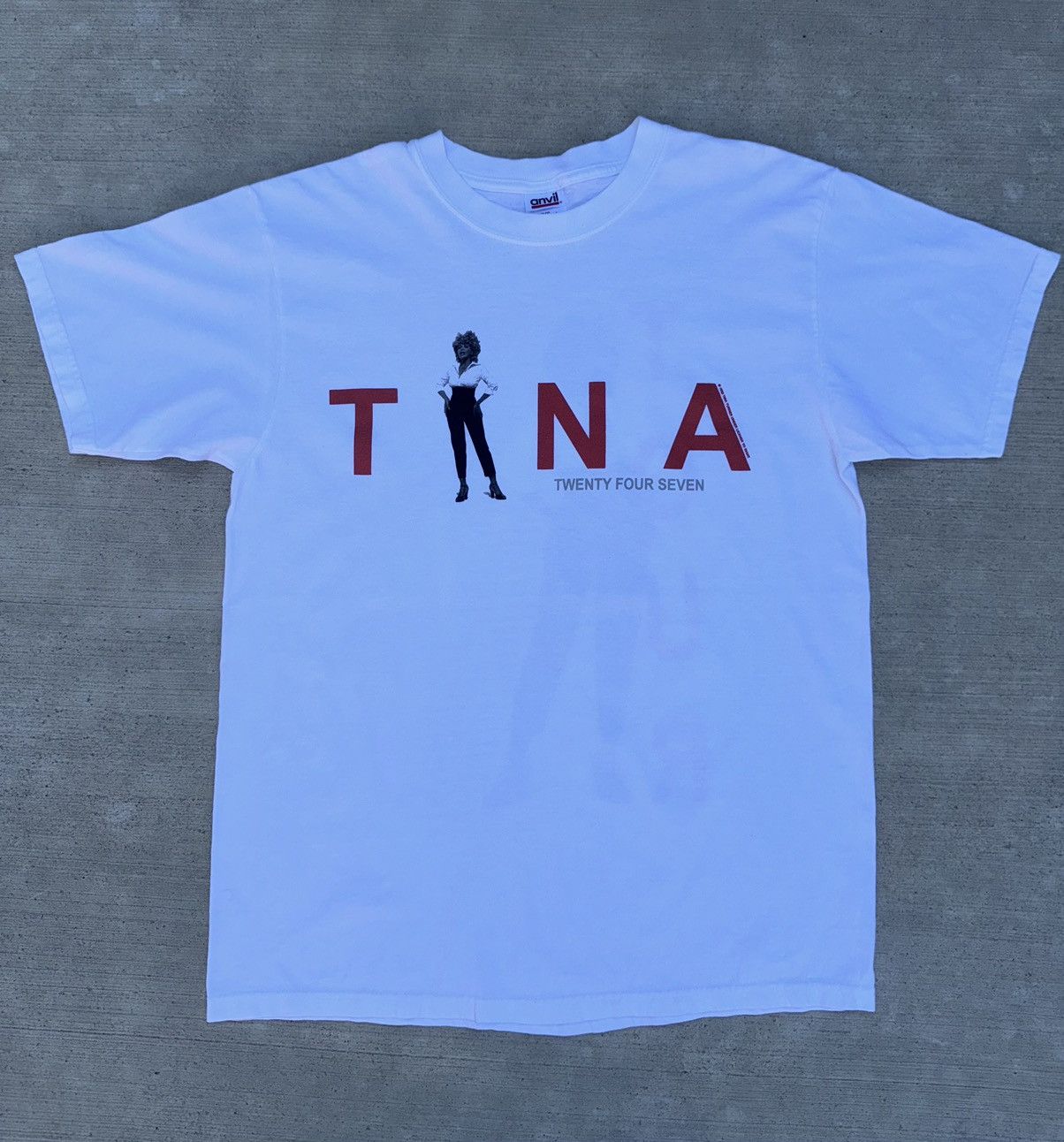 Vintage VINTAGE Tina Turner Twenty Four Seven Tour Tee | Grailed