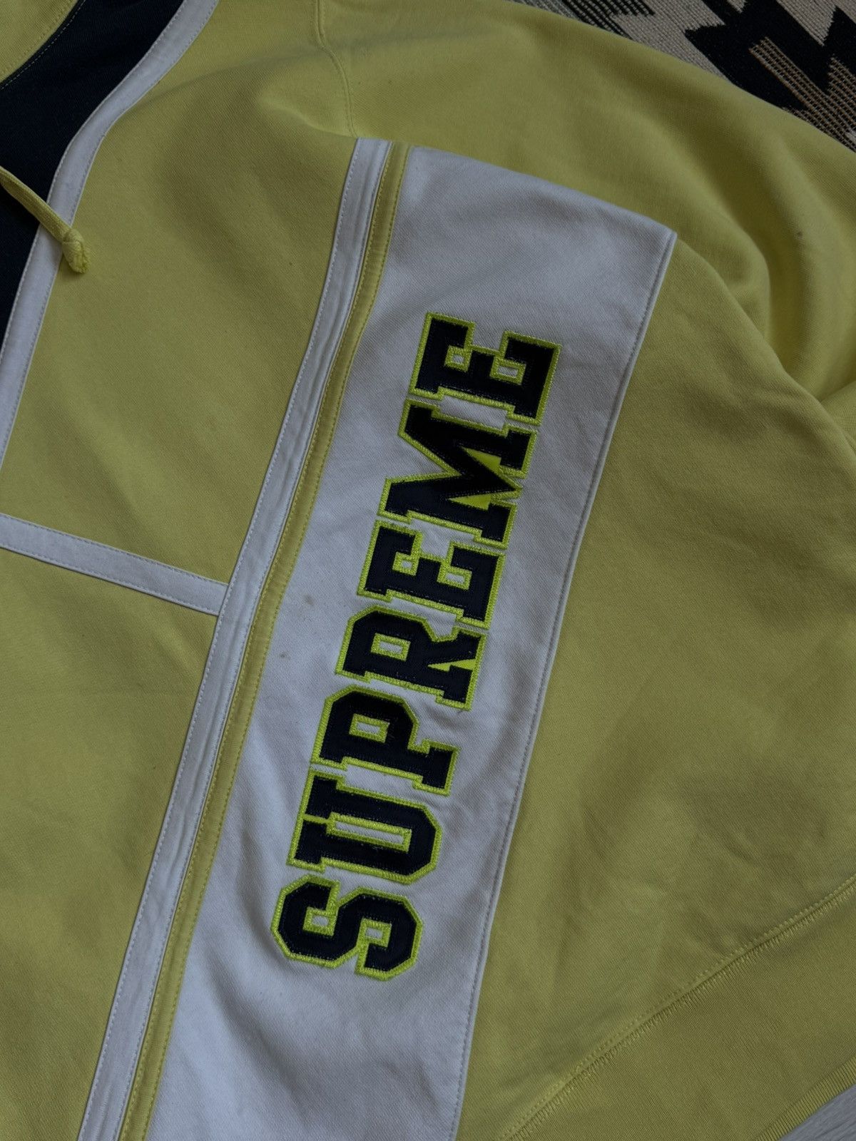 Supreme Supreme Diagonal Logo Hoodie Size US M / EU 48-50 / 2 - 6 Thumbnail