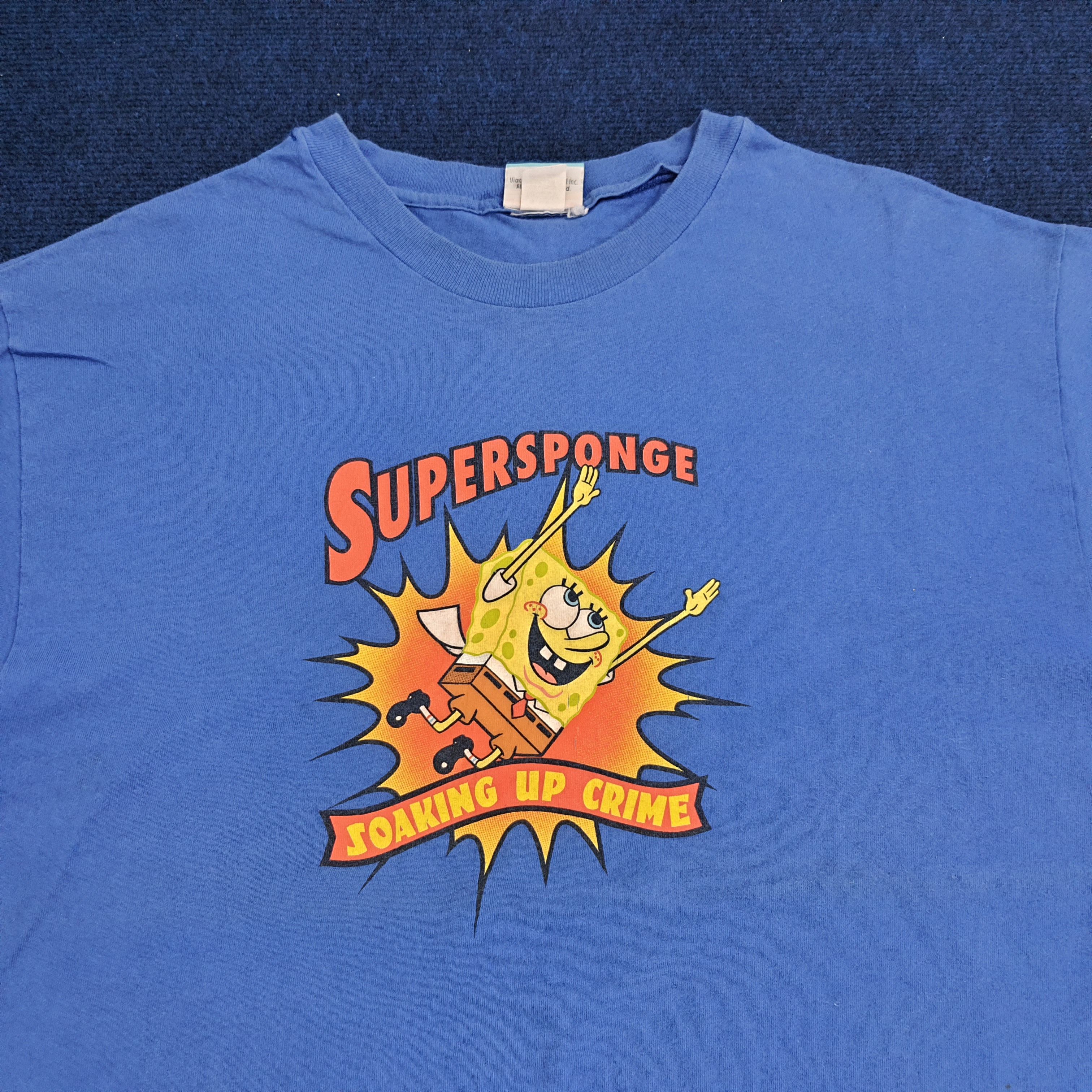 Nickelodeon Supersponge SpongeBob Square Pants T-shirt Size US L / EU 52-54 / 3 - 2 Thumbnail
