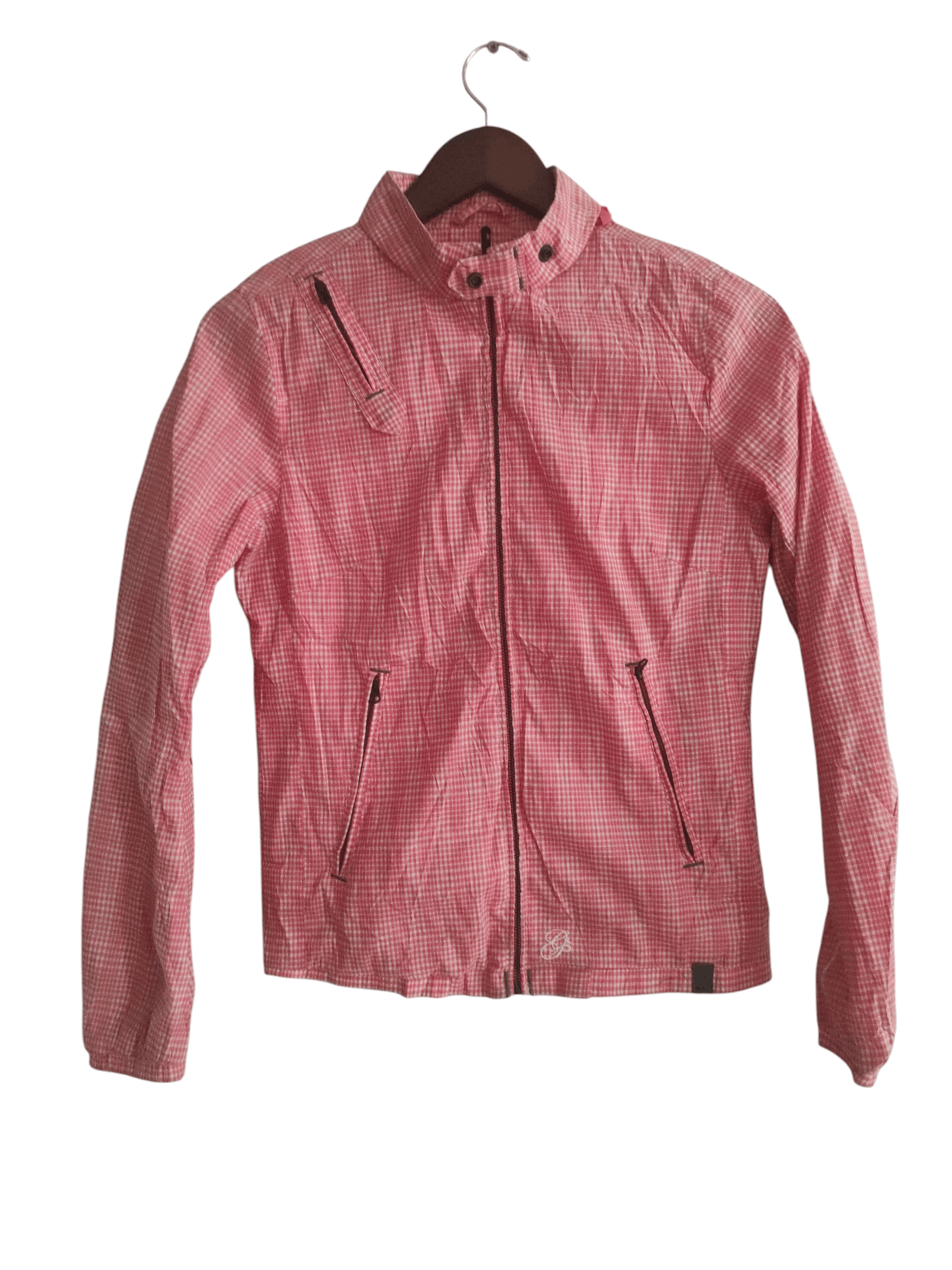 G-Star G-Star RAW Denim Women's Red Check Stripe Summer Jacket Size S / US 4 / IT 40 - 1 Thumbnail