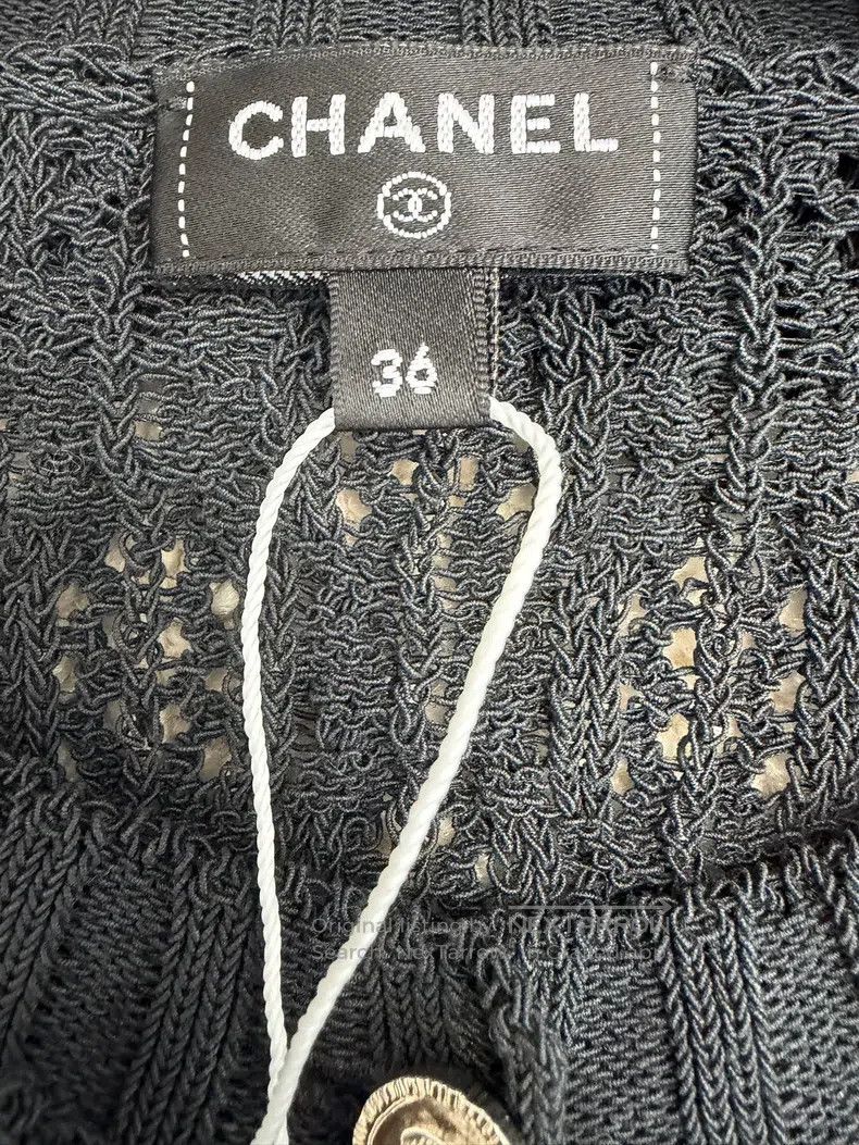 Chanel Chanel The latest ruffled knitted cardigan in early spring Size XS / US 0-2 / IT 36-38 - 4 Thumbnail