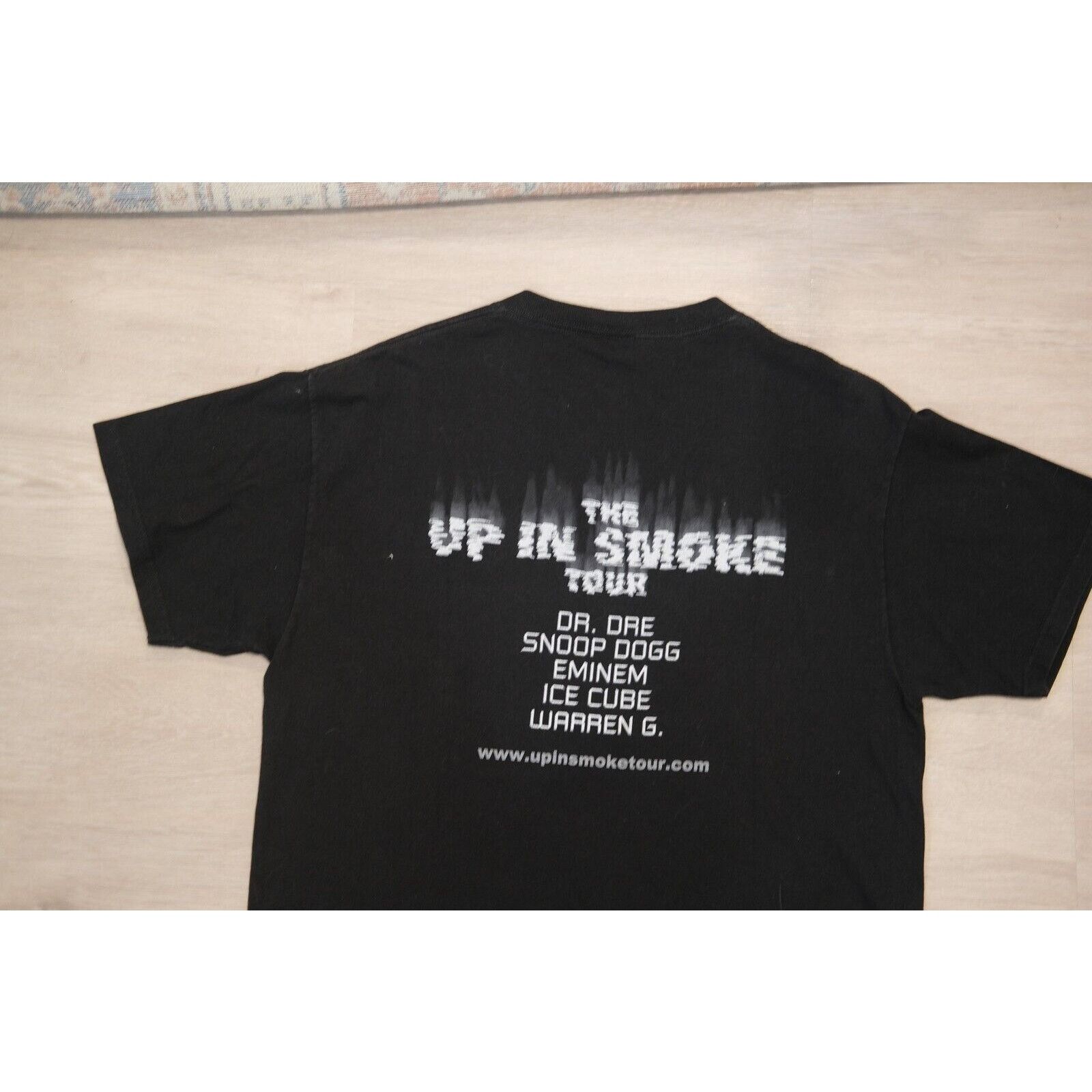 Other Vintage 2000 Delta Up In Smoke Tour Rap Shirt XL Black Size US L / EU 52-54 / 3 - 8 Thumbnail