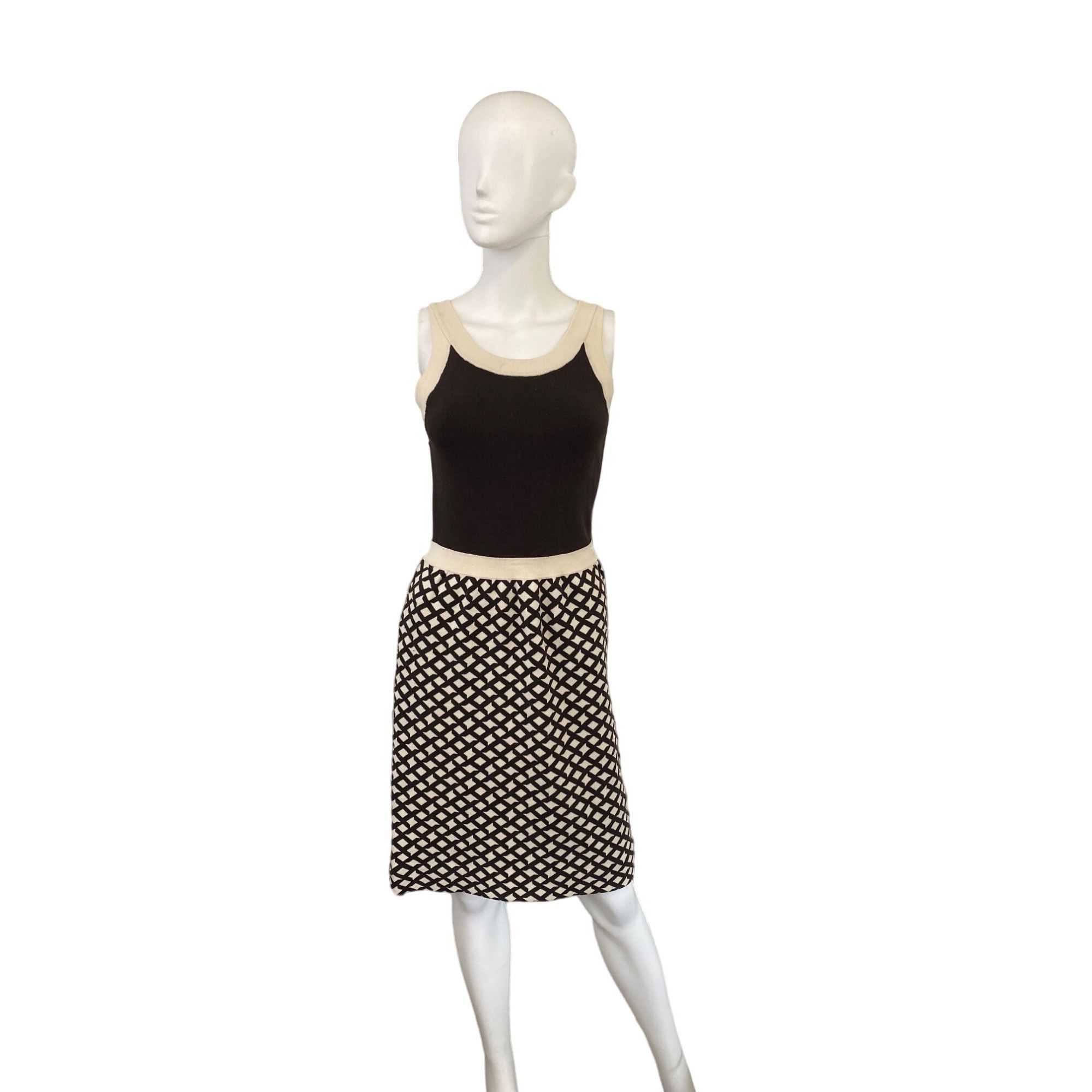 Kate Spade KATE SPADE WOMEN'S BROWN SLEEVELESS CASHMERE/SILK BLEND SWEA Size XS / US 0-2 / IT 36-38 - 1 Thumbnail