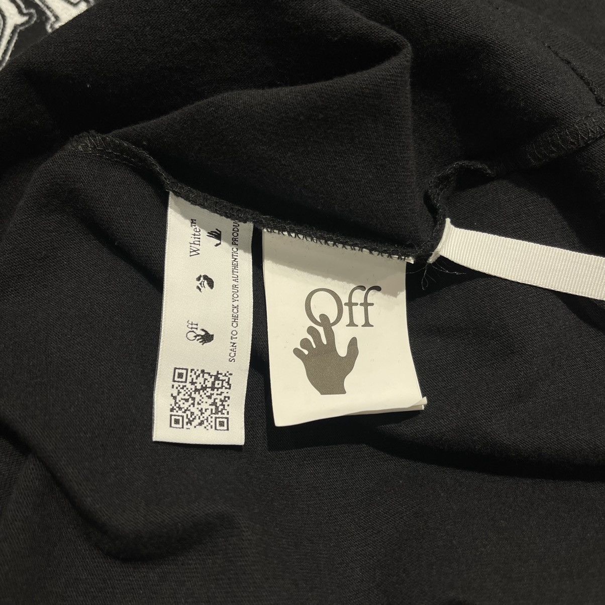 Off-White Off-White Tribal Type Tee Size US S / EU 44-46 / 1 - 6 Thumbnail