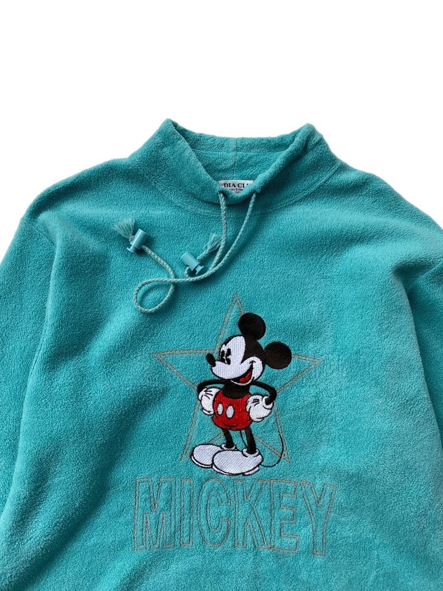 Disney × Vintage Vtg Disney Mickey Mouse Fleece Size US S / EU 44-46 / 1 - 3 Thumbnail