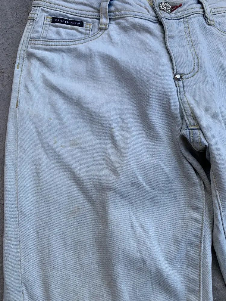 Philipp Plein Phillip Plein jegging biker denim jeans Size 27" / US 4 / IT 40 - 8 Thumbnail