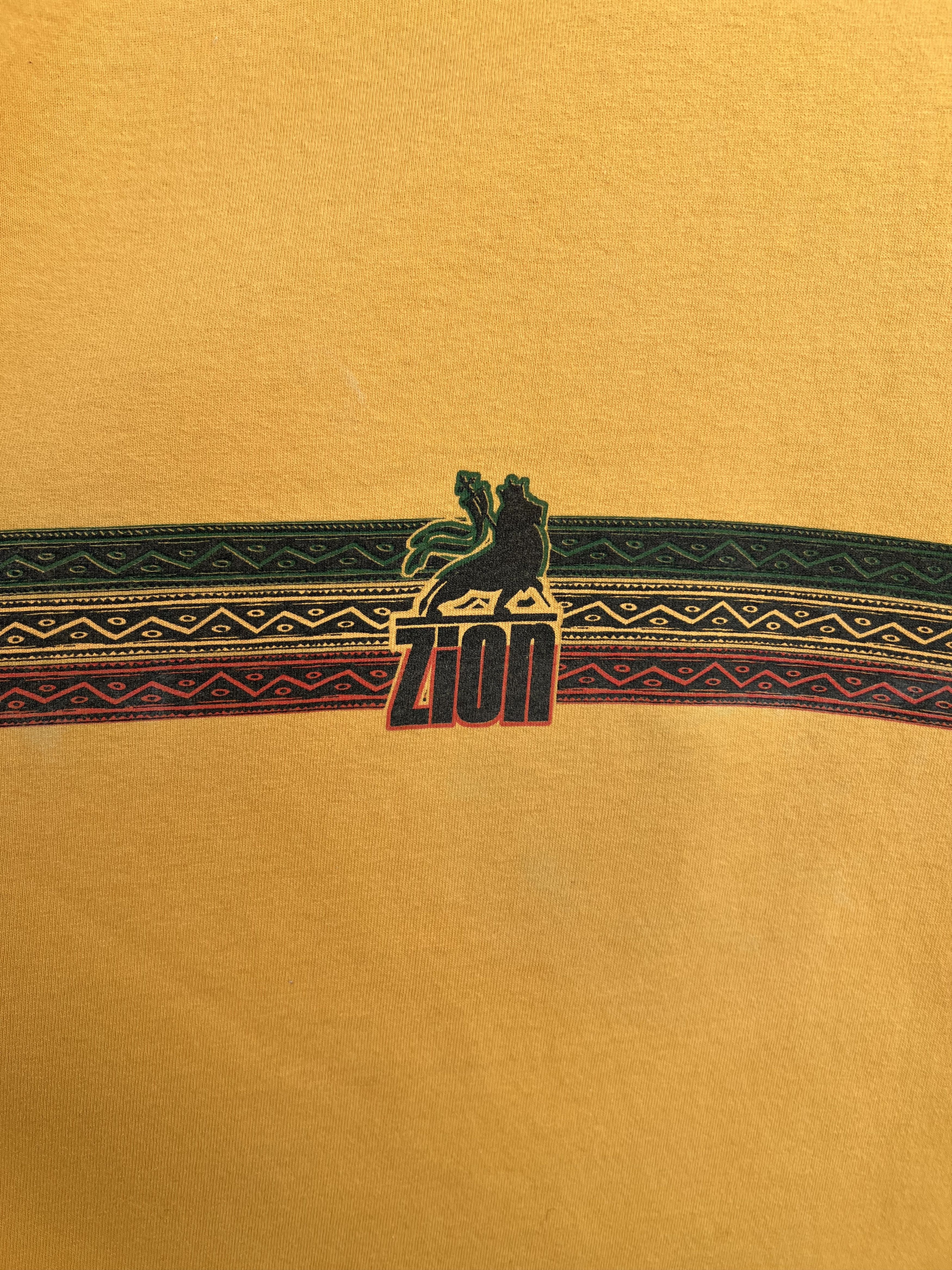 Band Tees Vintage 2000s Bob Marley Jamaica Jammin Soccer Zion T-shirt Size US M / EU 48-50 / 2 - 18 Thumbnail