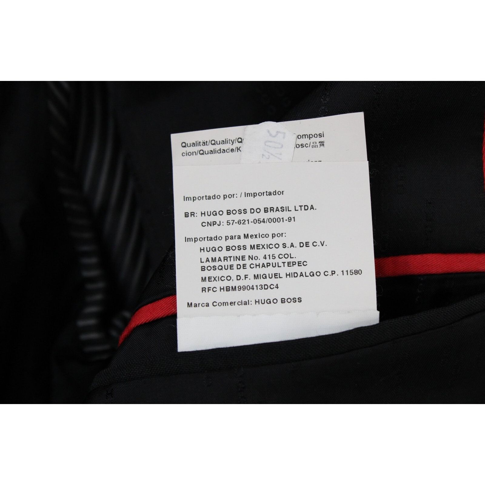 Hugo Boss Hugo Boss Mens Blazer 40S Solid Black 100% Virgin Wool Size 40S - 4 Thumbnail