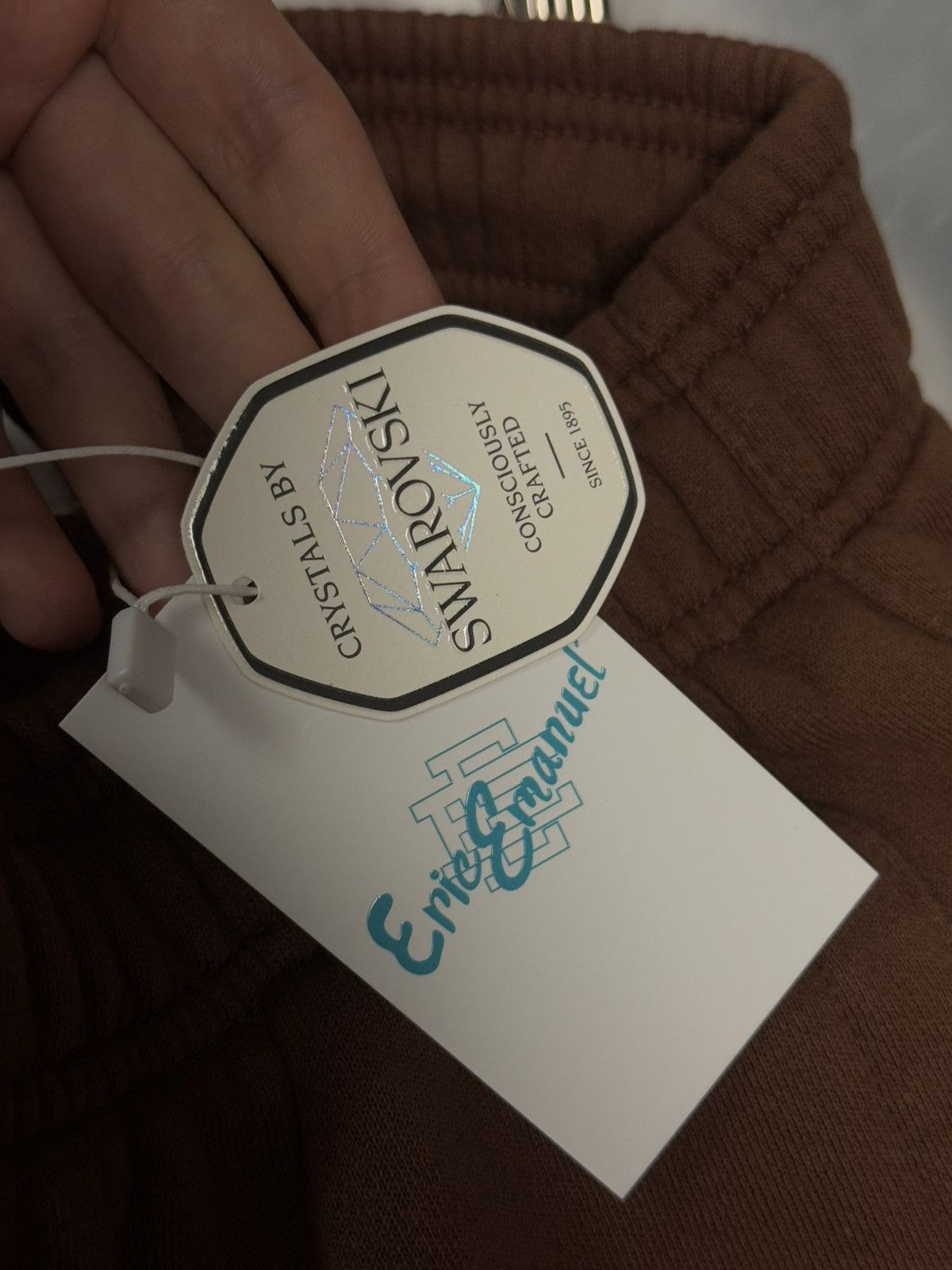 Eric Emanuel × Swarovski Eric Emanuel x Swarovski Sweatpants Size Large (NEW) RARE Size US 33 - 8 Thumbnail