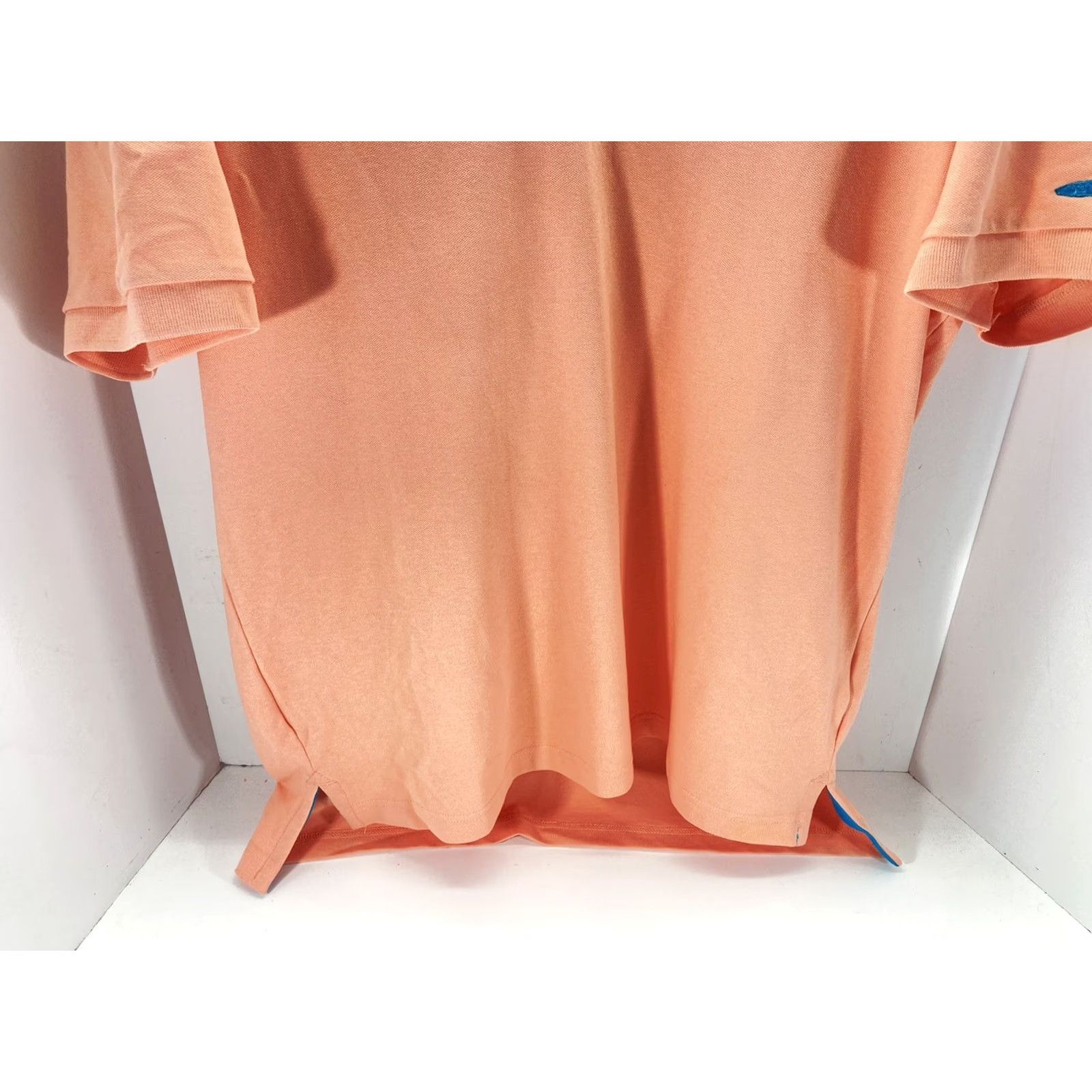 Vintage Columbia Polo Shirt Men L Short Sleeve Button Knit Coral Salmon Pink PFG Size US L / EU 52-54 / 3 - 3 Thumbnail