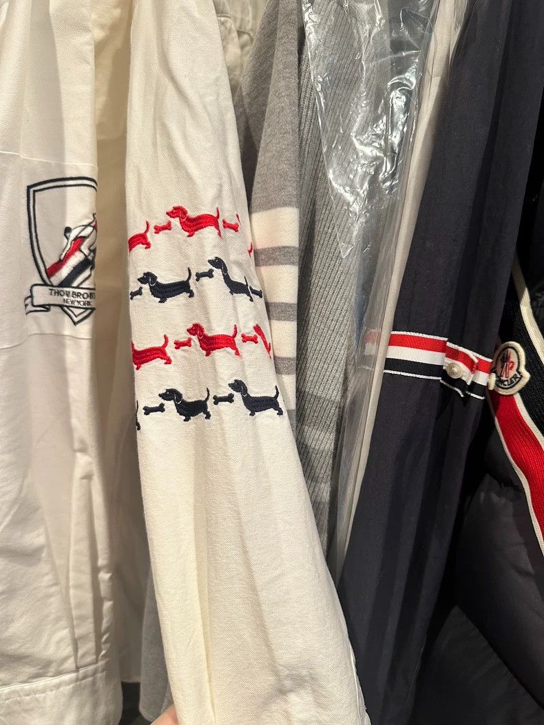 Thom Browne Thom Browne White shirt Size US L / EU 52-54 / 3 - 2 Thumbnail