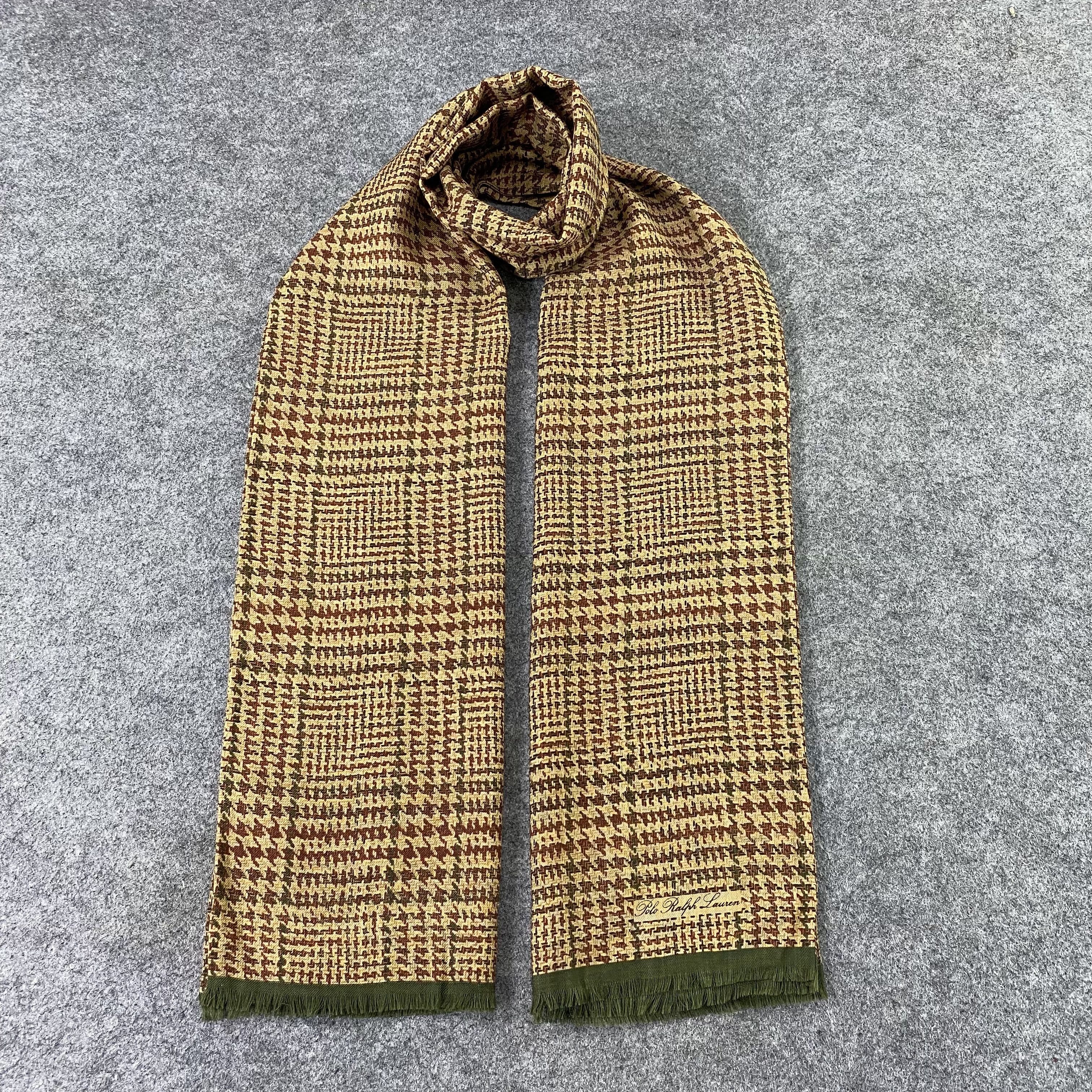 Polo Ralph Lauren Polo Ralph Lauren Wool Scarf / Muffler / Neckwear - T1387 Size ONE SIZE - 1 Thumbnail