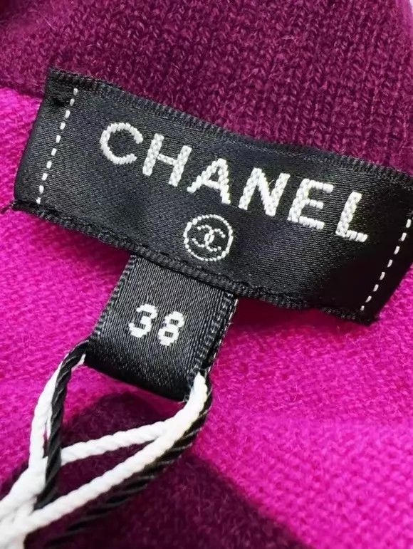 Chanel Chanel 20A Kangpeng Street Show Purple Cashmere Suspender Size XS / US 0-2 / IT 36-38 - 5 Thumbnail