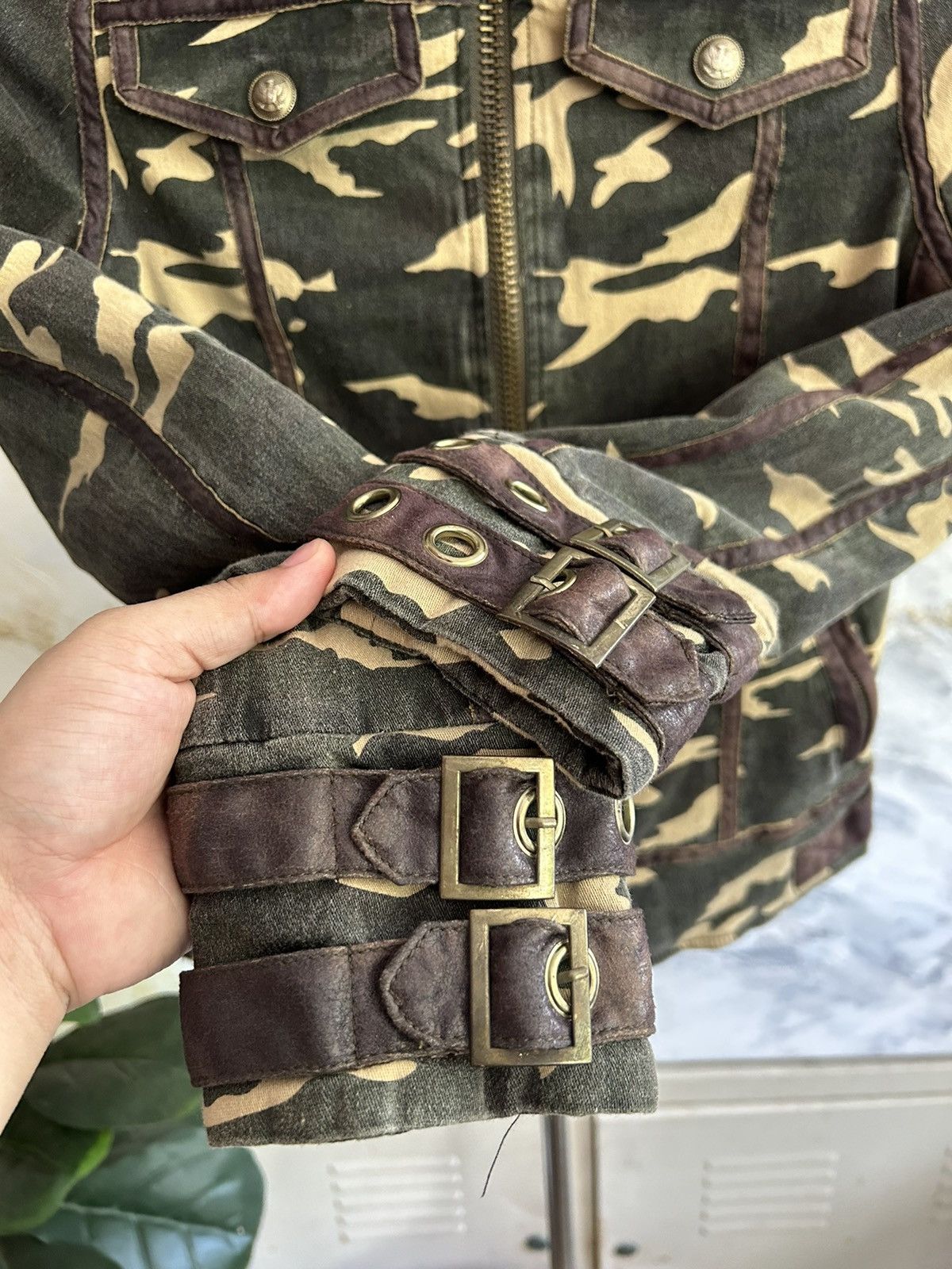 Japanese Brand Tactical Bondage Camo jacket Size US XXS / EU 40 - 10 Thumbnail