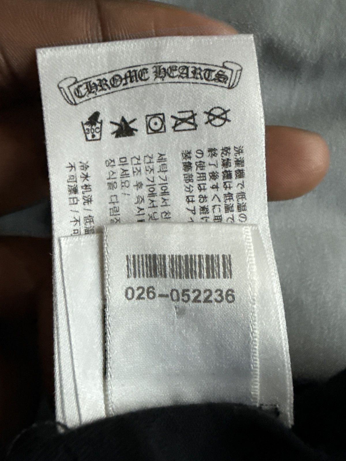 Chrome Hearts Chrome Hearts Gradient Logo T-Shirt Black Size US M / EU 48-50 / 2 - 6 Thumbnail
