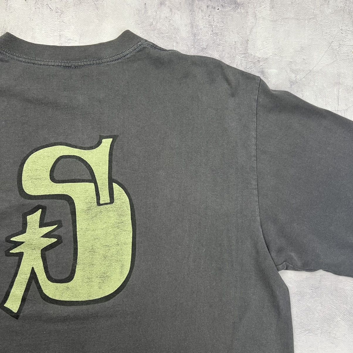 Stussy Rare! Stussy 80s Longsleeve Sweatshirt Vintage Old School Size US XL / EU 56 / 4 - 9 Thumbnail