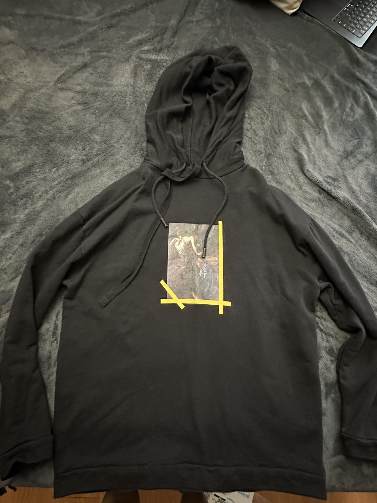 Off-White Off white black hoodie Size US S / EU 44-46 / 1 - 2 Thumbnail