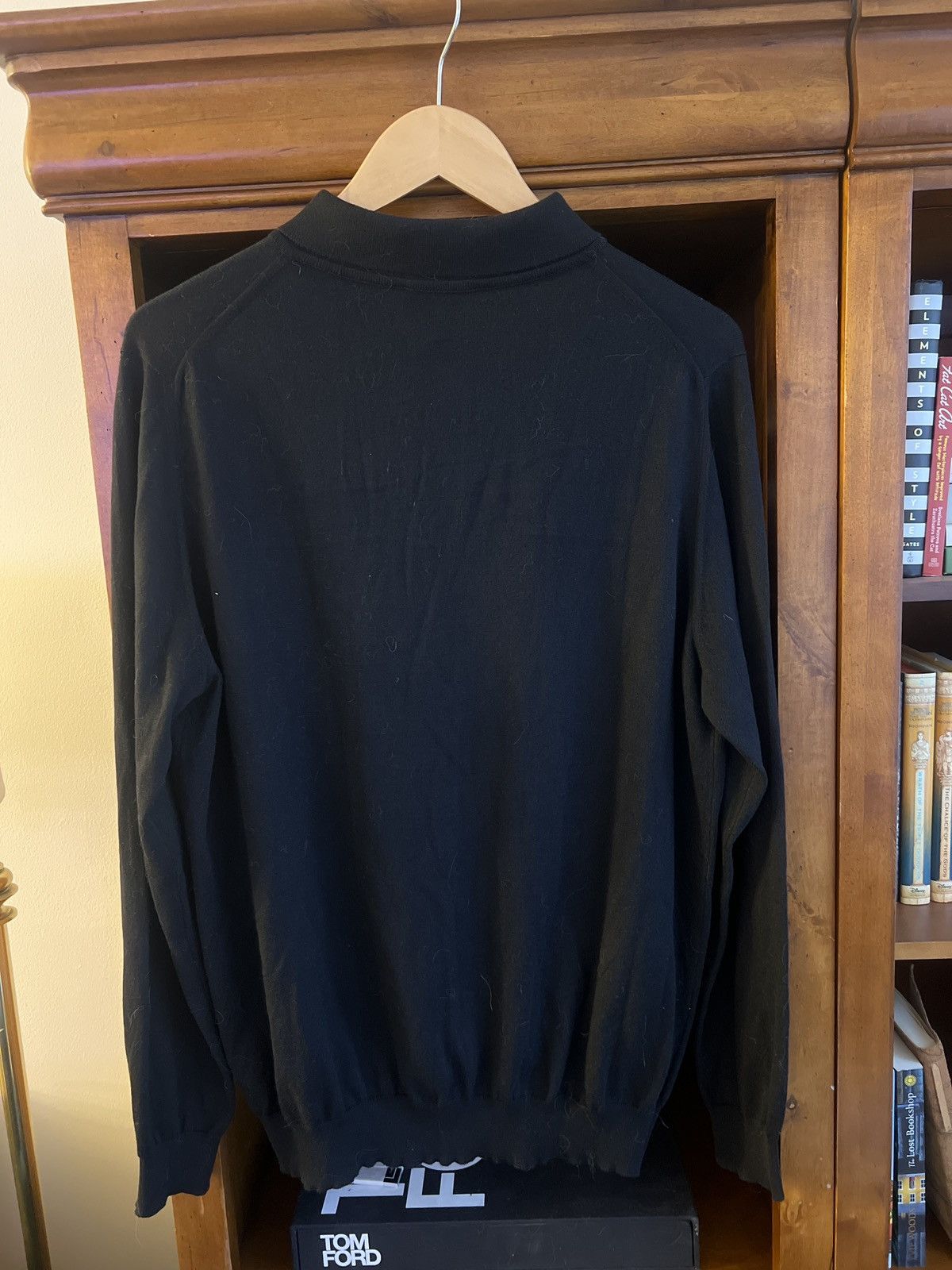 Phineas Cole Phineas Cole Cashmere/Cotton Polo Sweater Size US XL / EU 56 / 4 - 5 Thumbnail