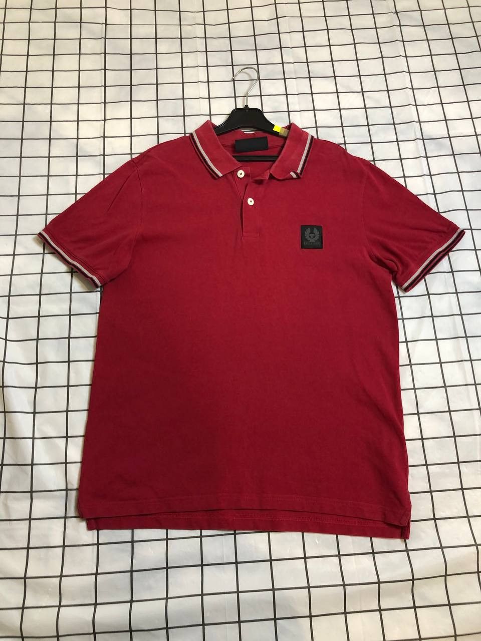 Belstaff Vintage Belstaff Embroidered Logo Polo Size US M / EU 48-50 / 2 - 1 Thumbnail