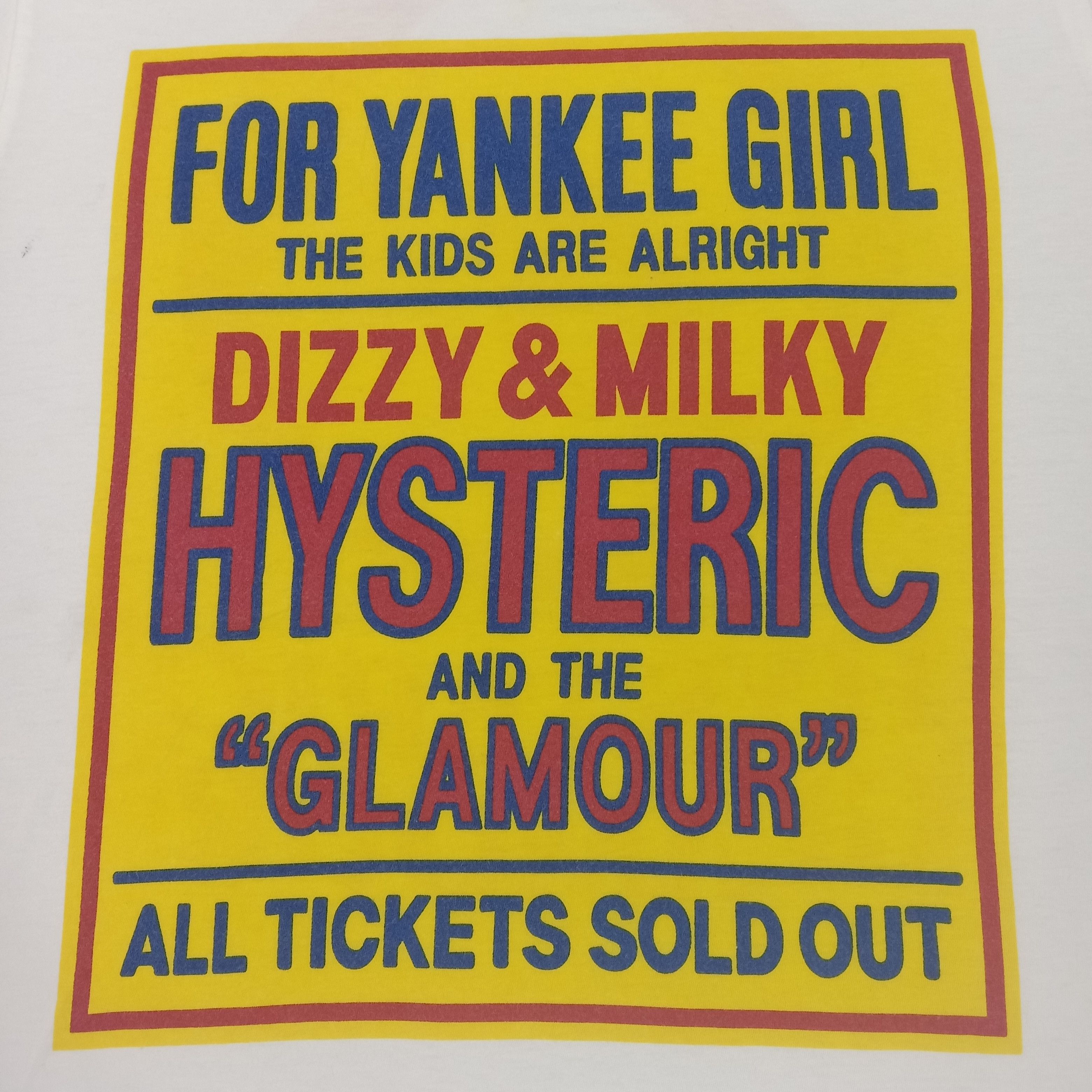 Hysteric Glamour Hysteric Glamour Streetwear Style Custom Art Tshirt Size US M / EU 48-50 / 2 - 4 Thumbnail