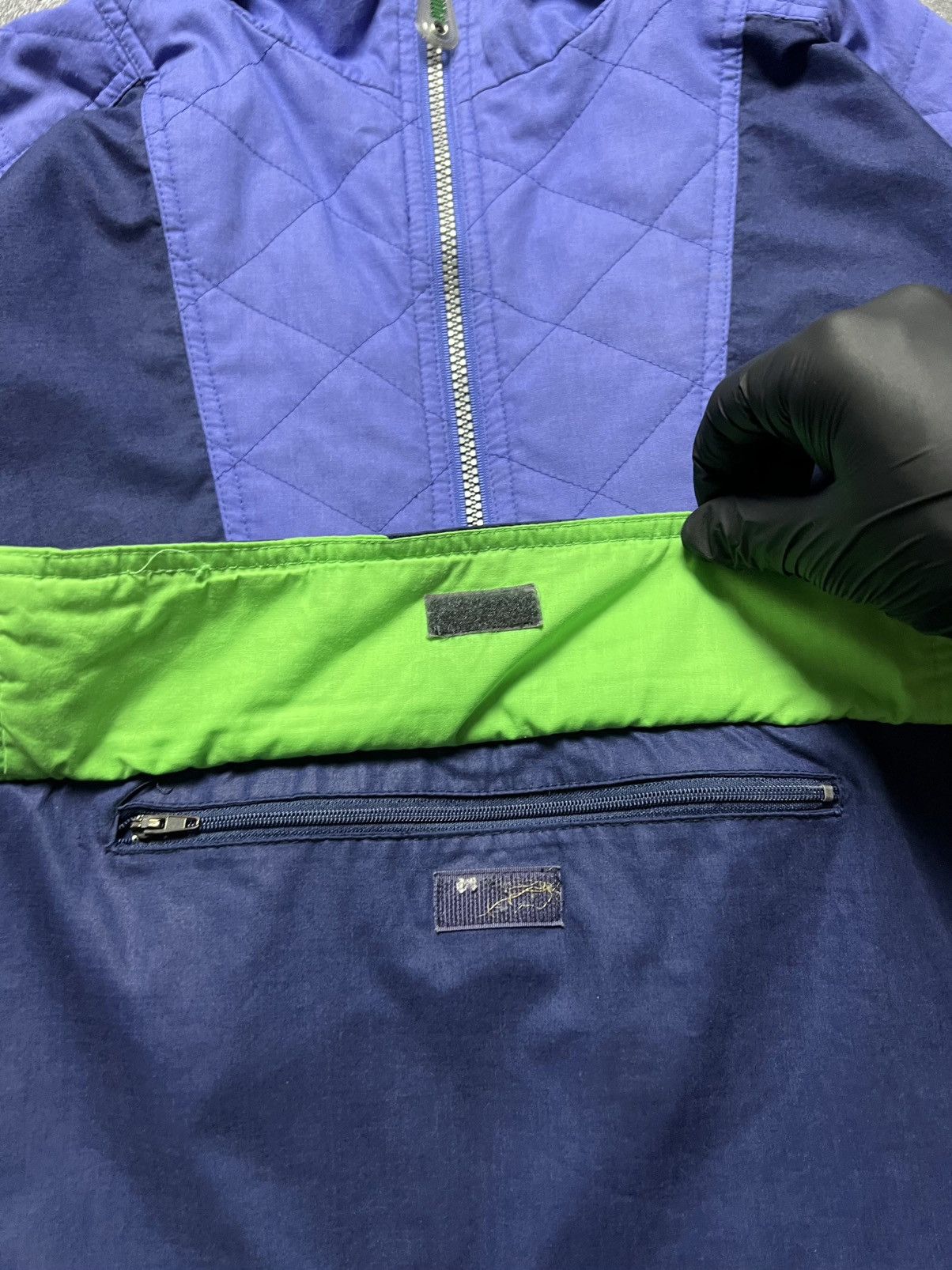 Puma 80x Vintage Puma Anorak Big Logo Striped Retro Baggy S Size US S / EU 44-46 / 1 - 6 Thumbnail