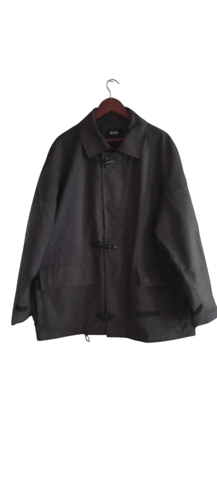Hugo × Hugo Boss × Vintage Hugo Boss Waterproof Canvas Catcher Parka Jacket 2000s Size US XL / EU 56 / 4 - 1 Thumbnail