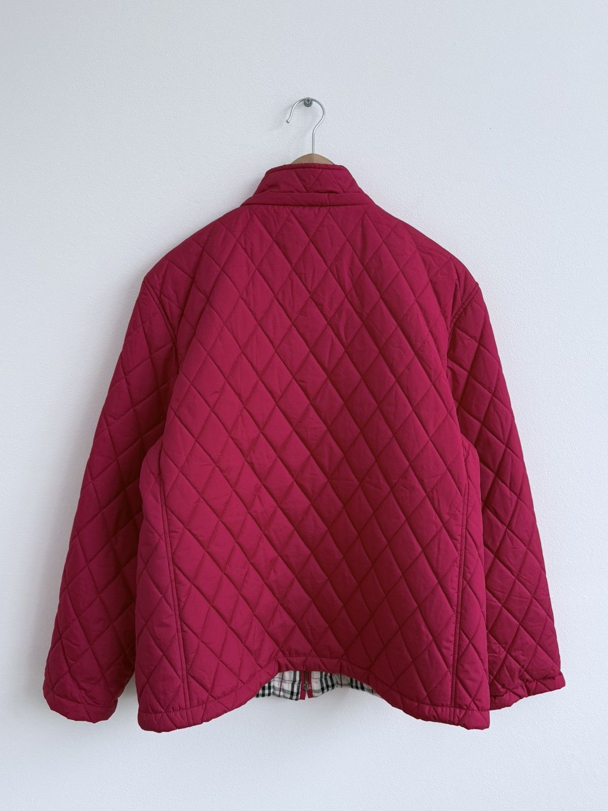 Burberry Vintage Burberry Quilted Nova Check Reversible Jacket Size XL / US 12-14 / IT 48-50 - 13 Thumbnail