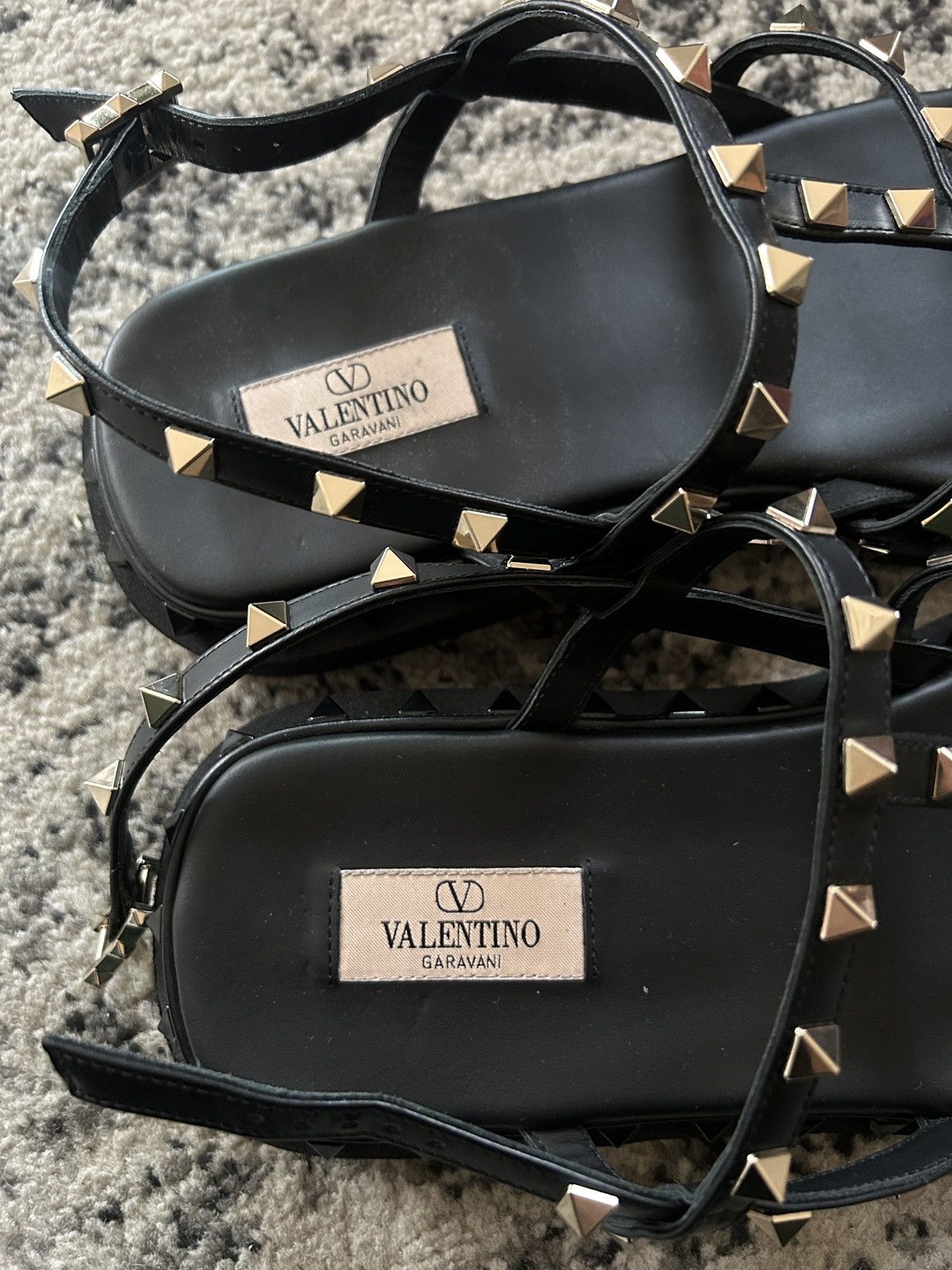 Valentino Valentino Garavani Rockstud M-Way Platform Sandal size 42 Size US 12 / IT 42 - 3 Thumbnail