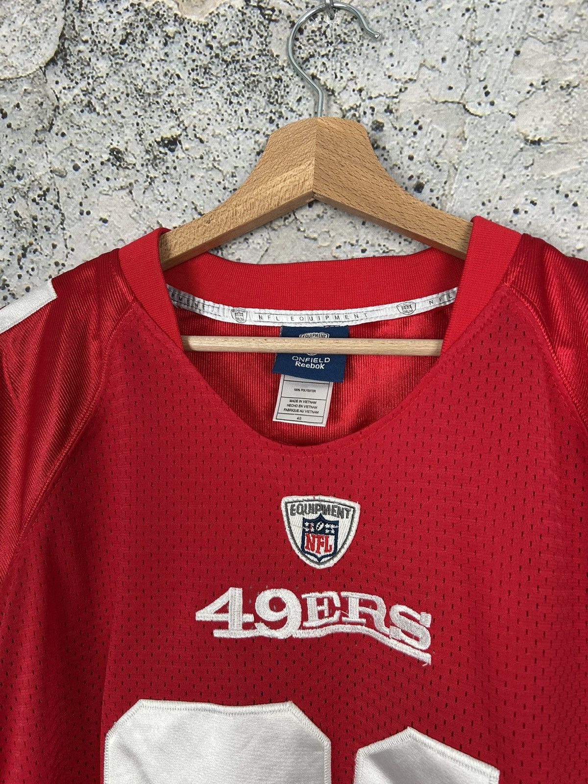 NFL Vintage Reebok 49ers San Francisco NFL Jersey 90s Sport Rare Size US XL / EU 56 / 4 - 4 Thumbnail
