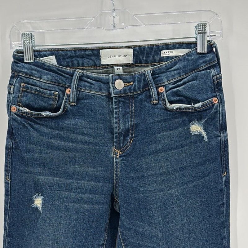 Other Dear John Midrise raw hem jaxtyn bootcut western bohemian Size 25" / US 0 / IT 36 - 3 Thumbnail