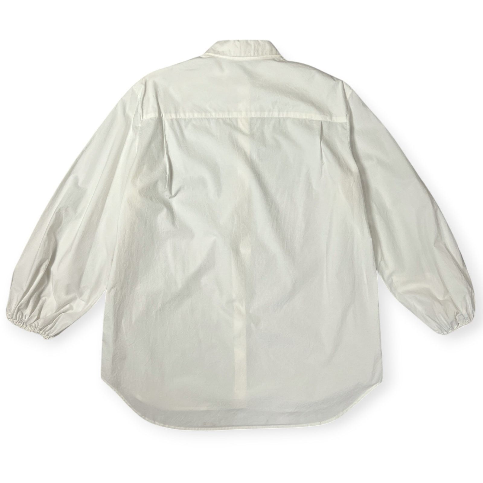 The Row The Row Puff Sleeve Button Up Shirt White Size 4 Cotton Size S / US 4 / IT 40 - 2 Thumbnail