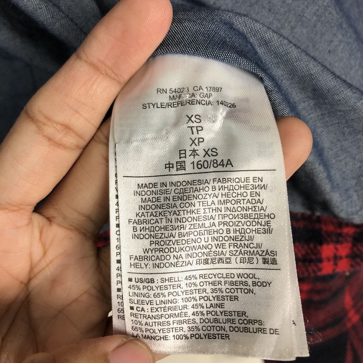Japanese Brand 🔥Cropped Biker Jacket Gap Japan Issey Miyake Double Breast Size US XS / EU 42 / 0 - 19 Thumbnail