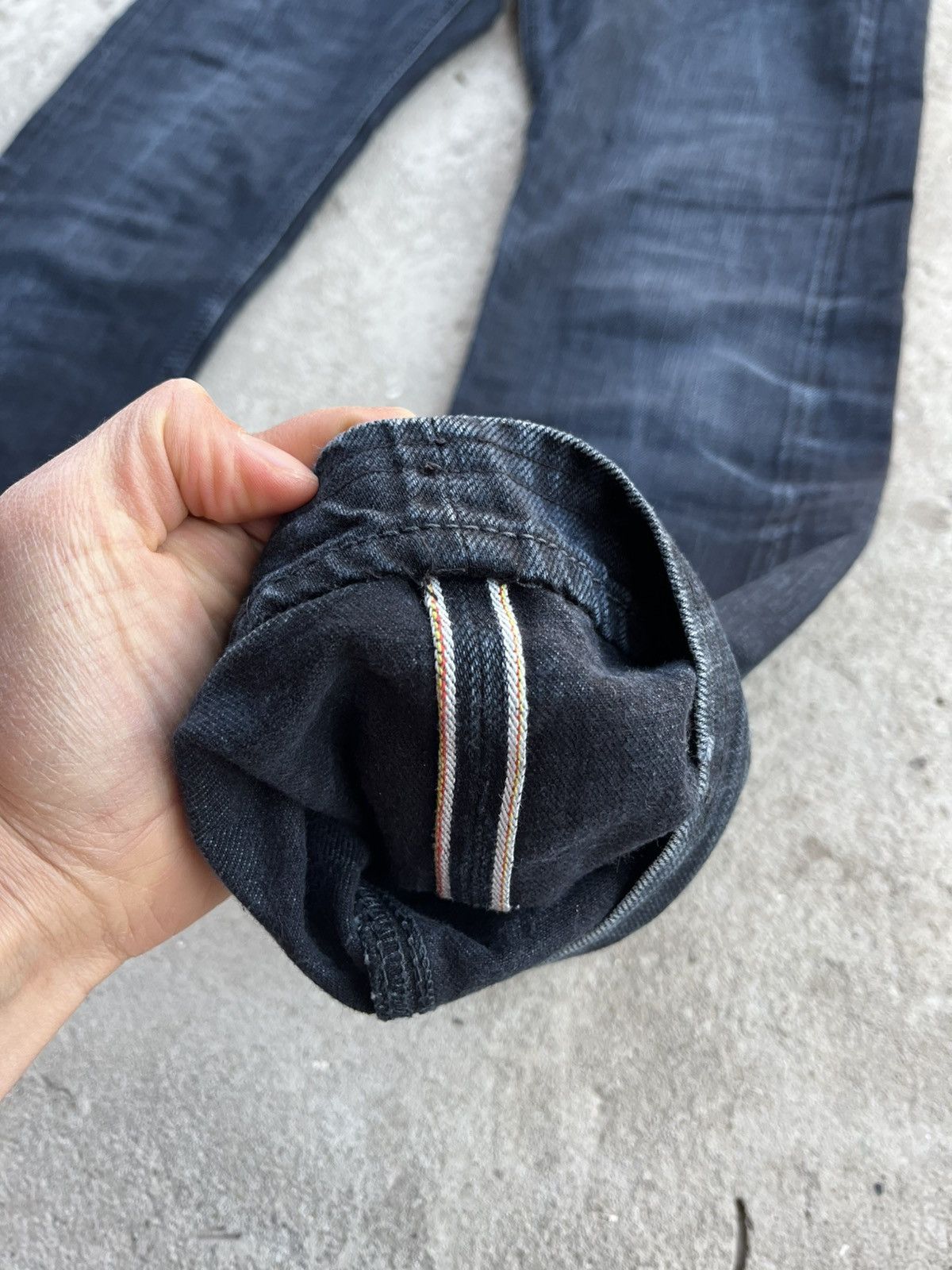 Big John × Japanese Brand Big John Vintage Japan Selvedge Denim Pants Slim Fit Jeans Size US 30 / EU 46 - 10 Thumbnail